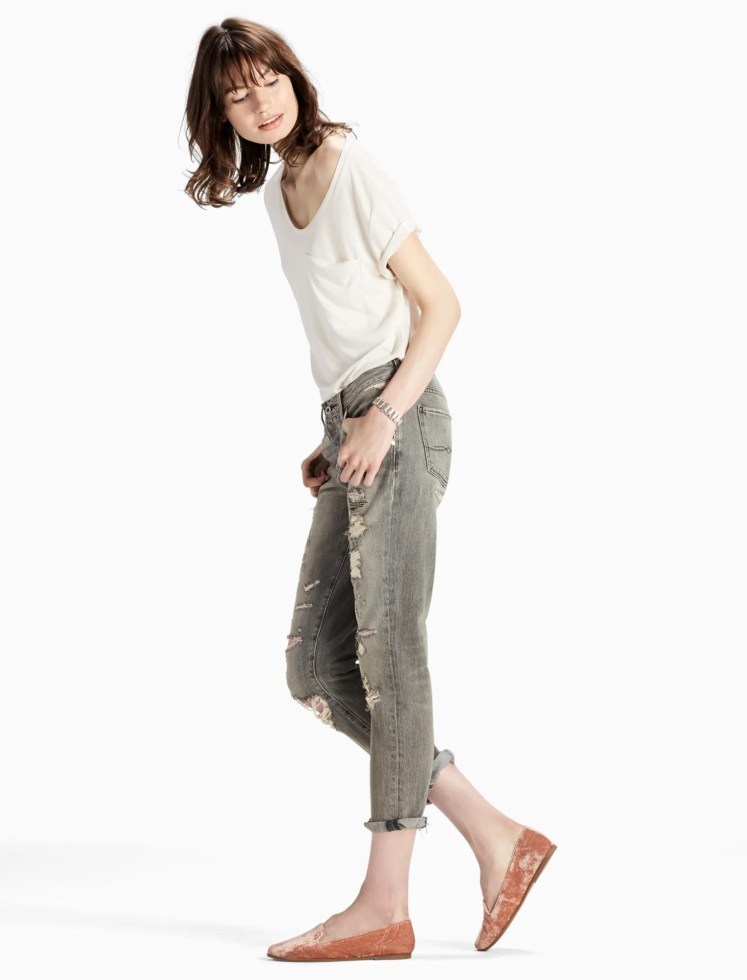 SIENNA MID RISE SLIM BOYFRIEND JEAN IN BARRY, image 2