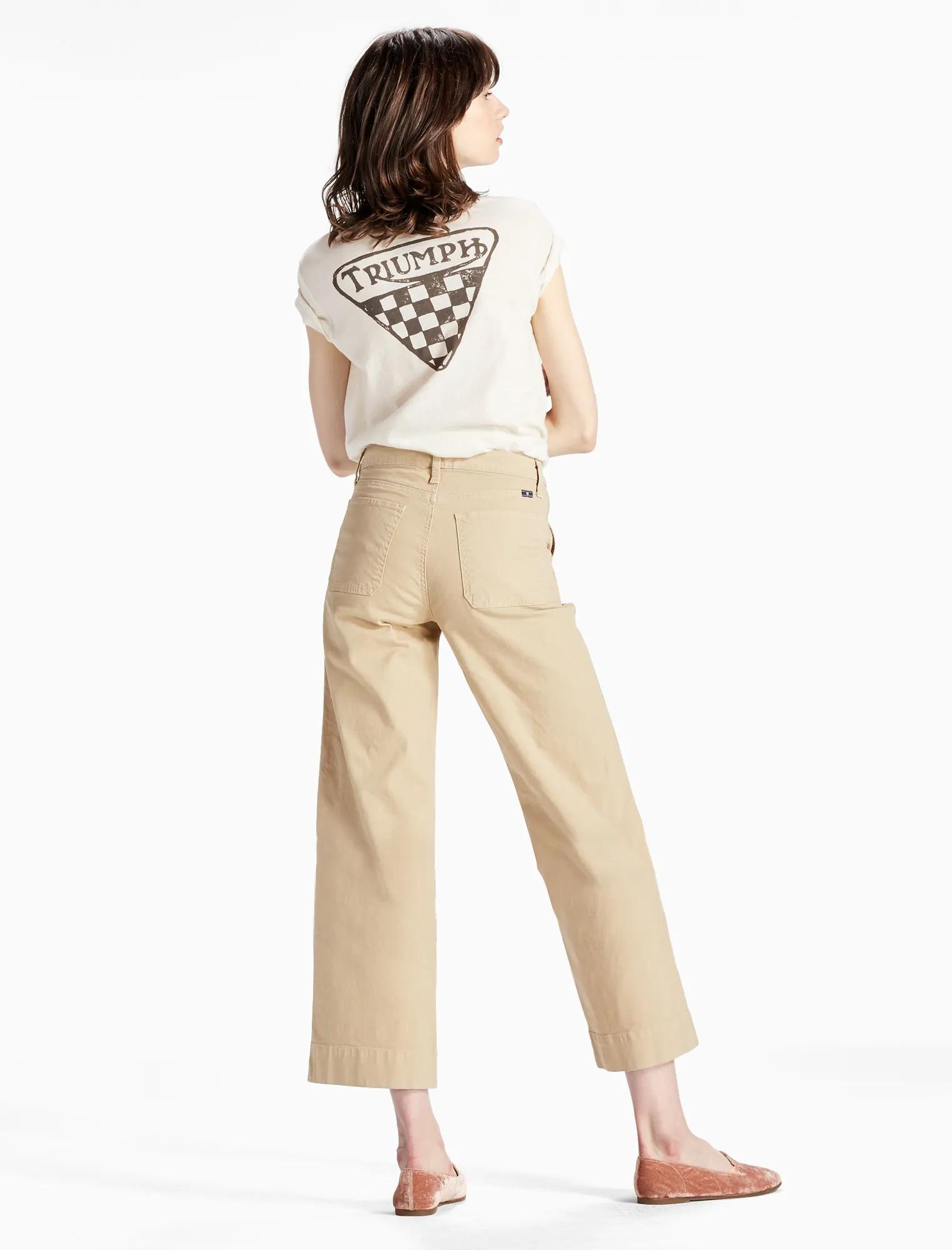 WIDE LEG UTILITY CROP JEAN, image 3