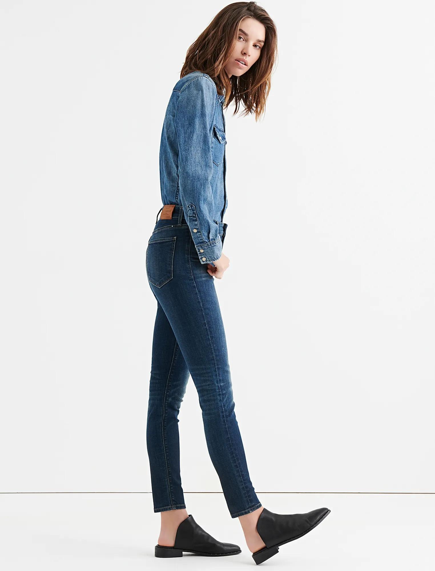 BRIDGETTE MID RISE SKINNY JEAN IN LONESTAR, image 2