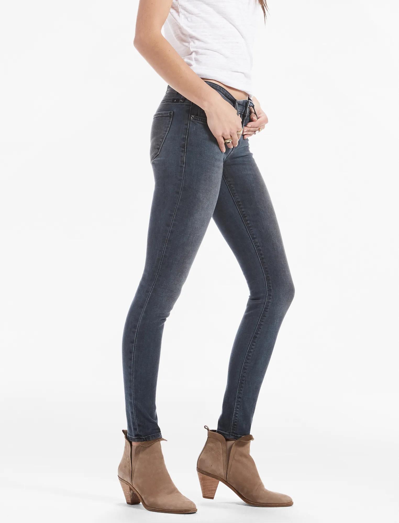 STELLA LOW RISE SKINNY JEAN IN GUNTER, image 1