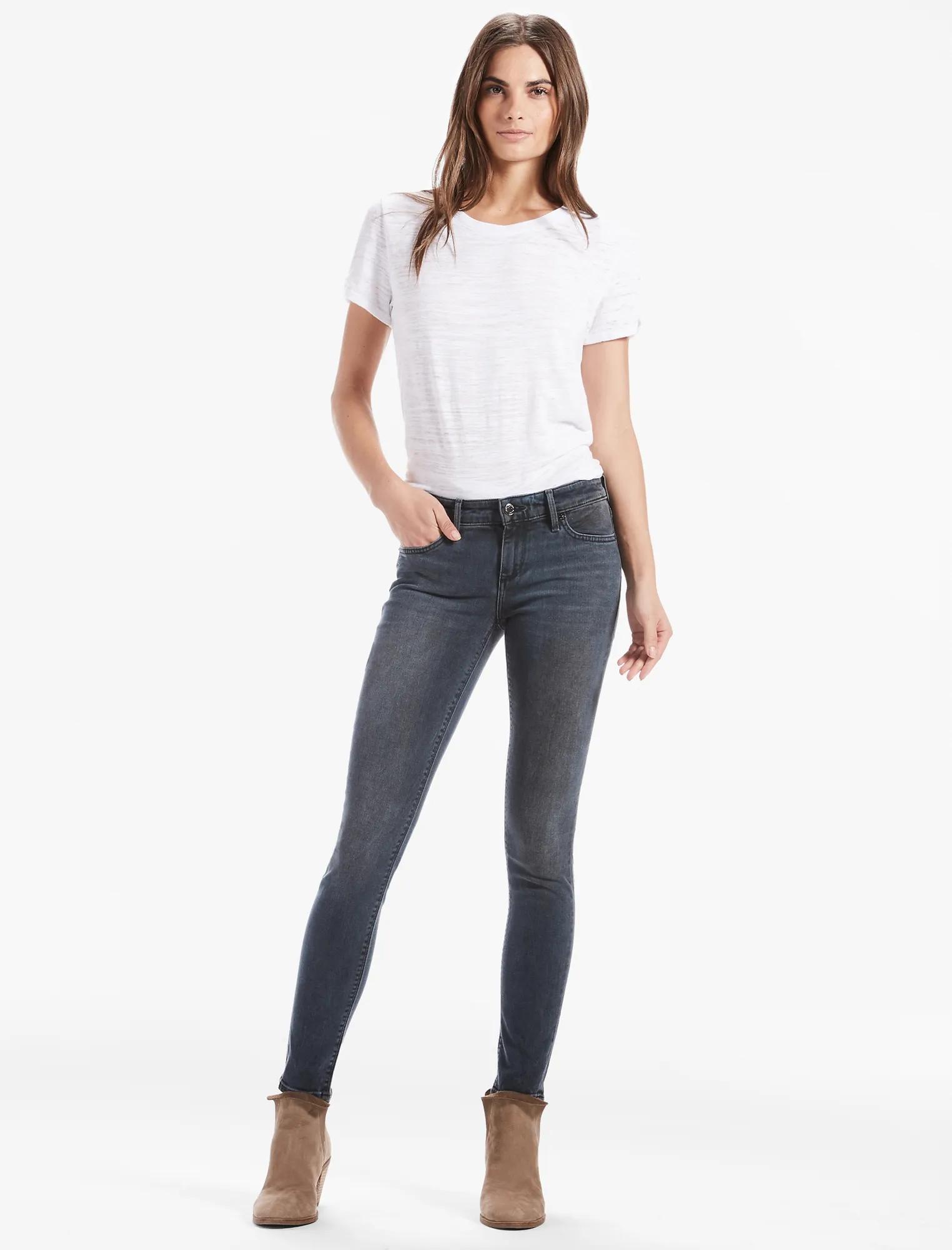 STELLA LOW RISE SKINNY JEAN IN GUNTER, image 2