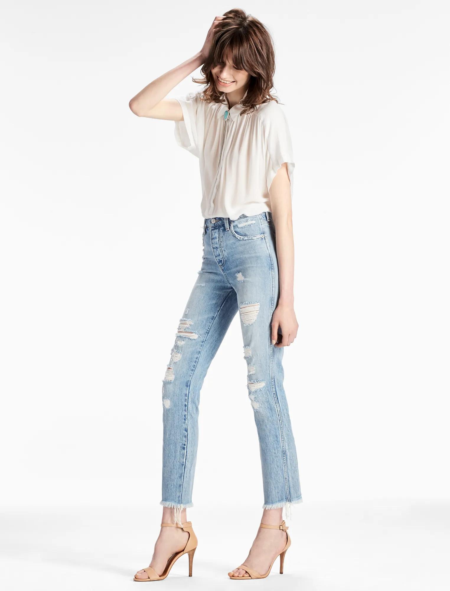 HIGH RISE TOMBOY CROP JEAN, image 2