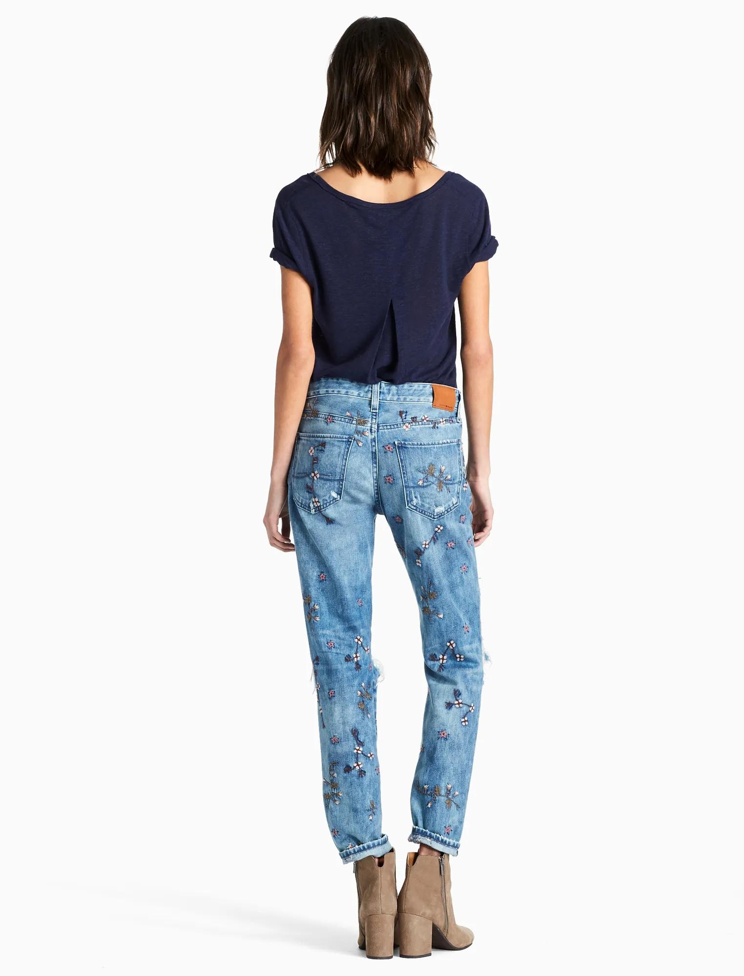 SIENNA MID RISE SLIM BOYFRIEND JEAN, image 3