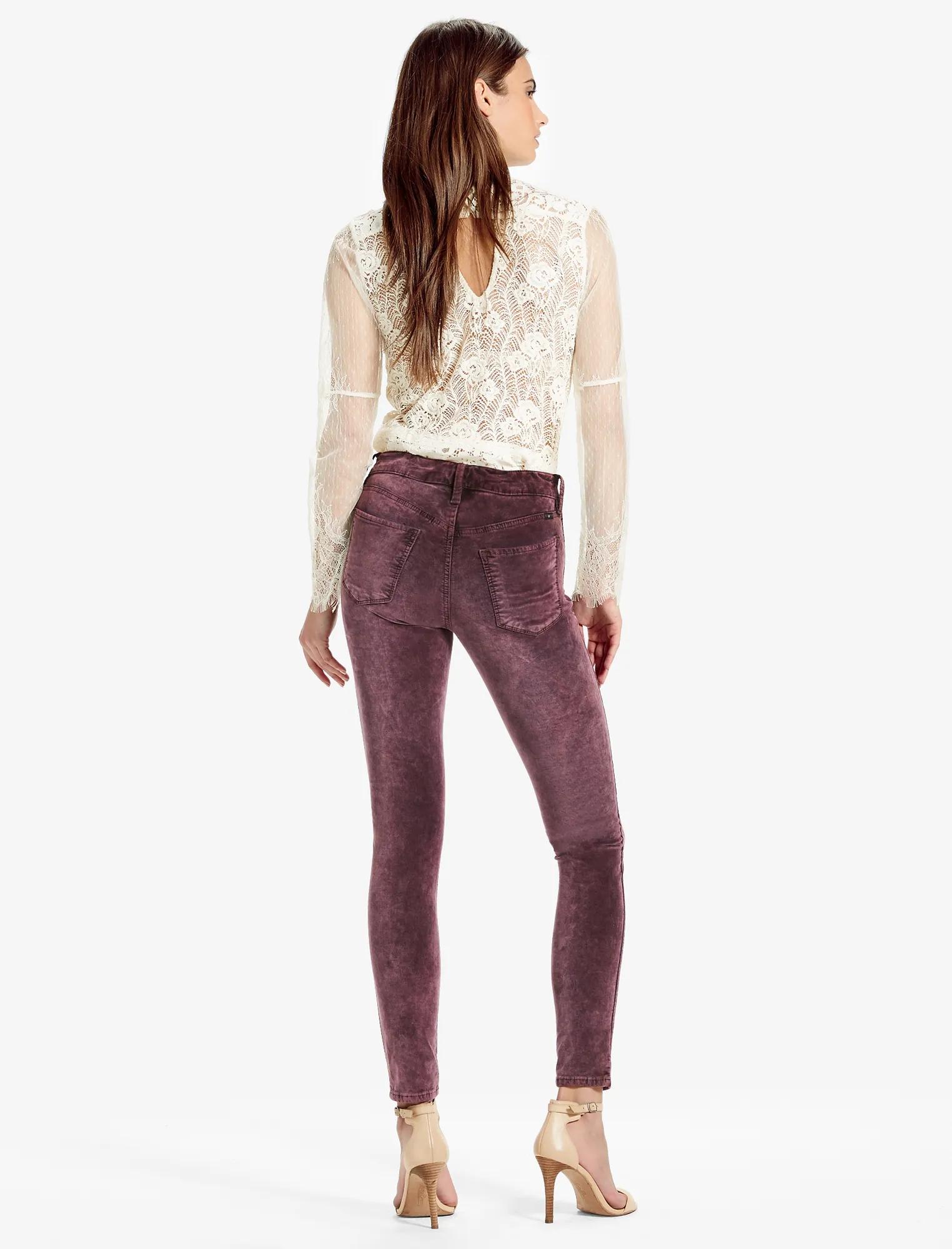 BROOKE LEGGING JEAN IN VELVET FANADO, image 3