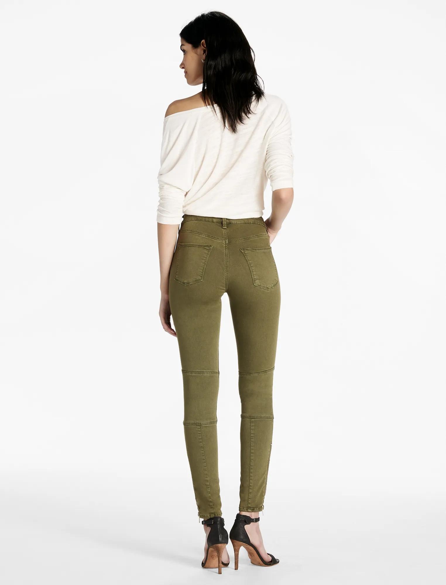 SASHA SUPER SKINNY JEAN WITH ANKLE ZIPPER, image 3