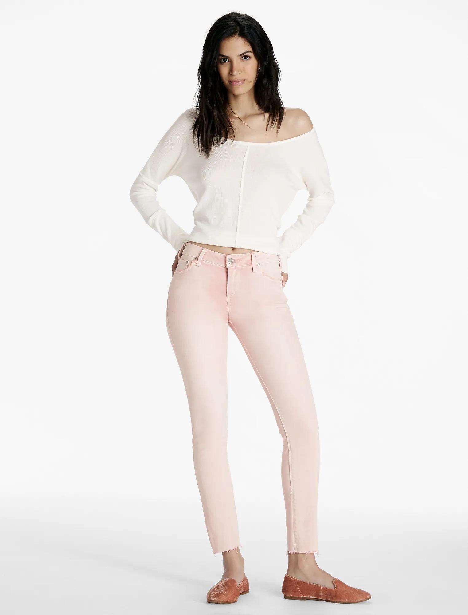 LOLITA MID RISE SKINNY JEAN IN PLEASANTON FRAY, image 2