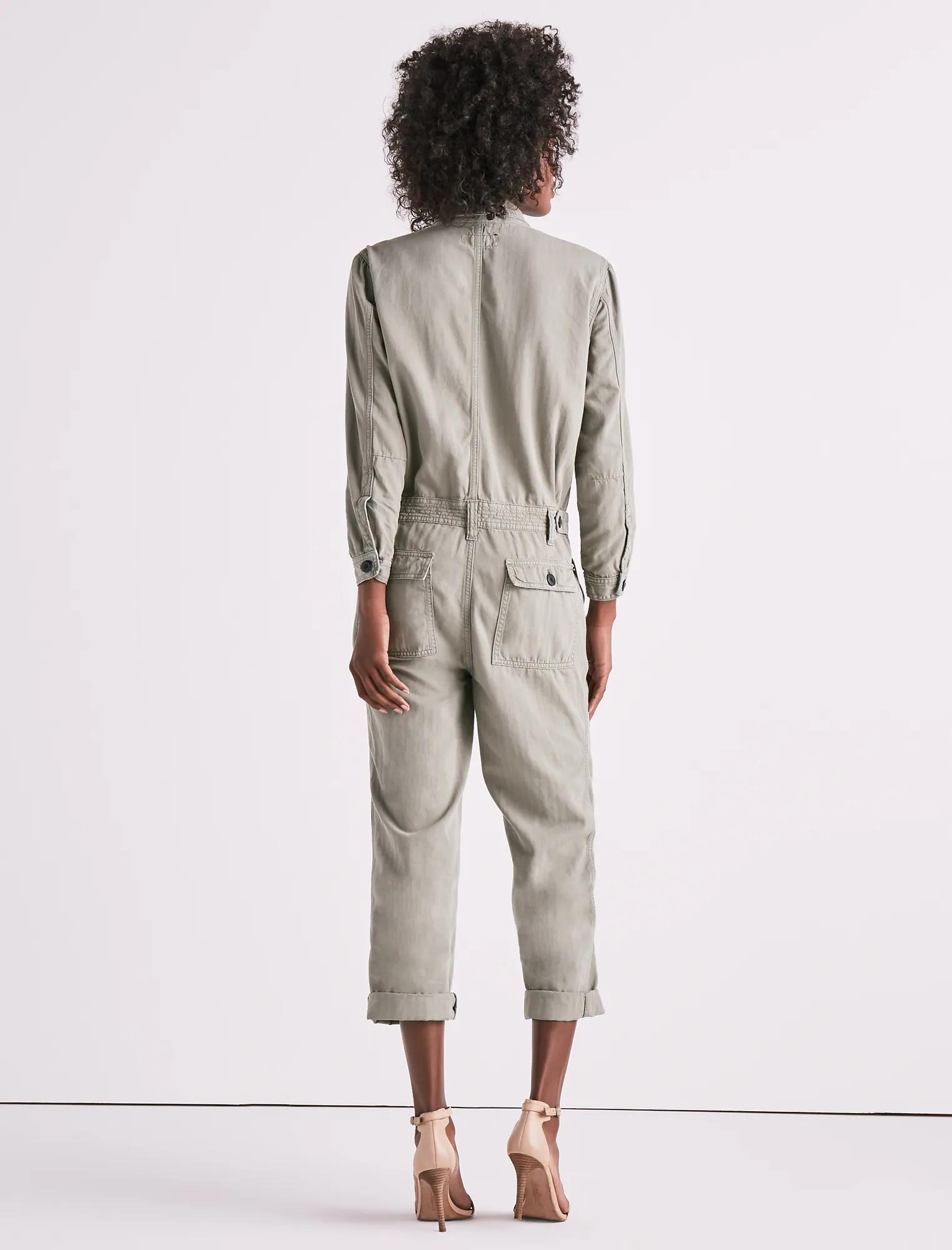 BOILERSUIT IN SAGE, image 3