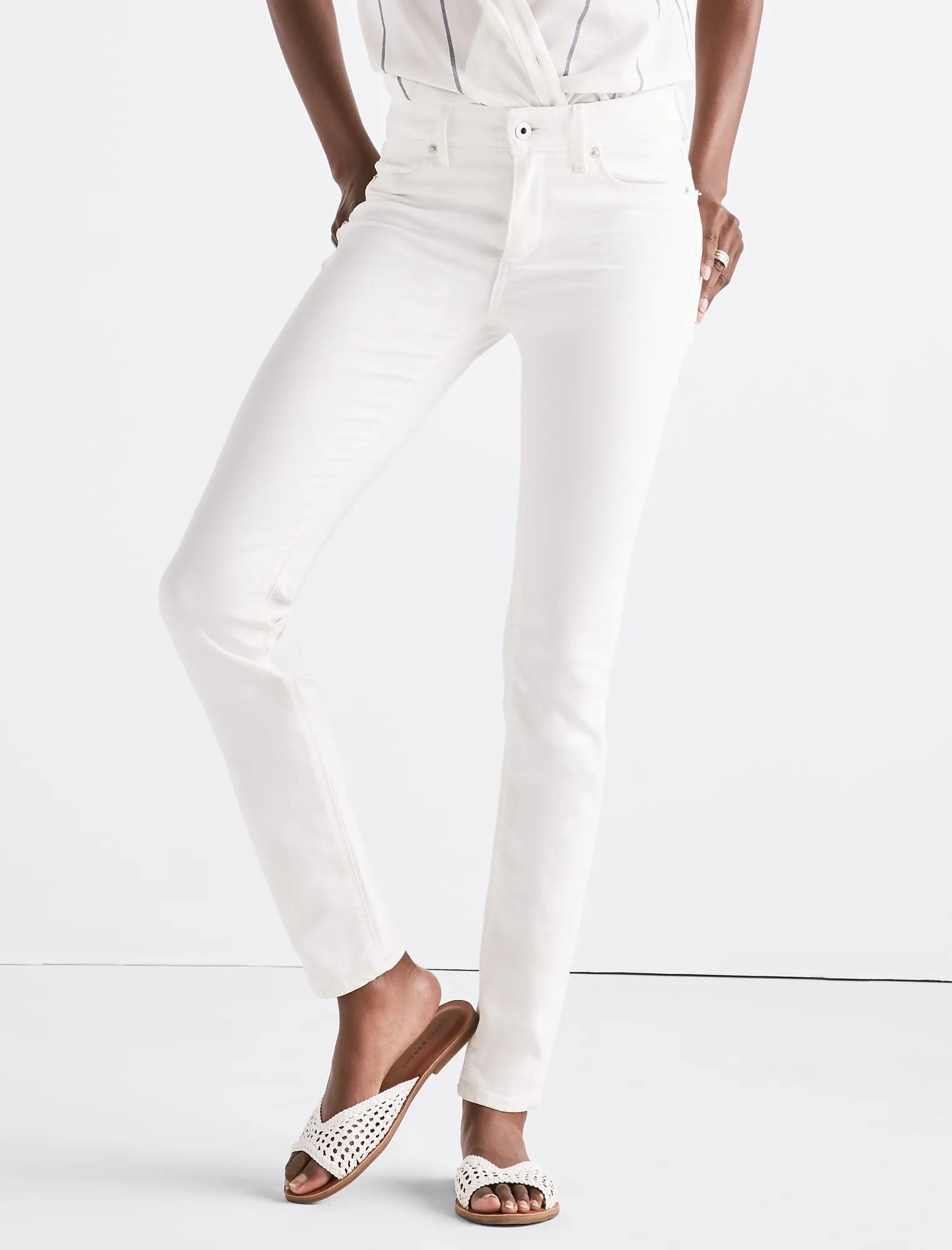 HAYDEN HIGH RISE SCULPTING JEAN IN CREMA, image 1