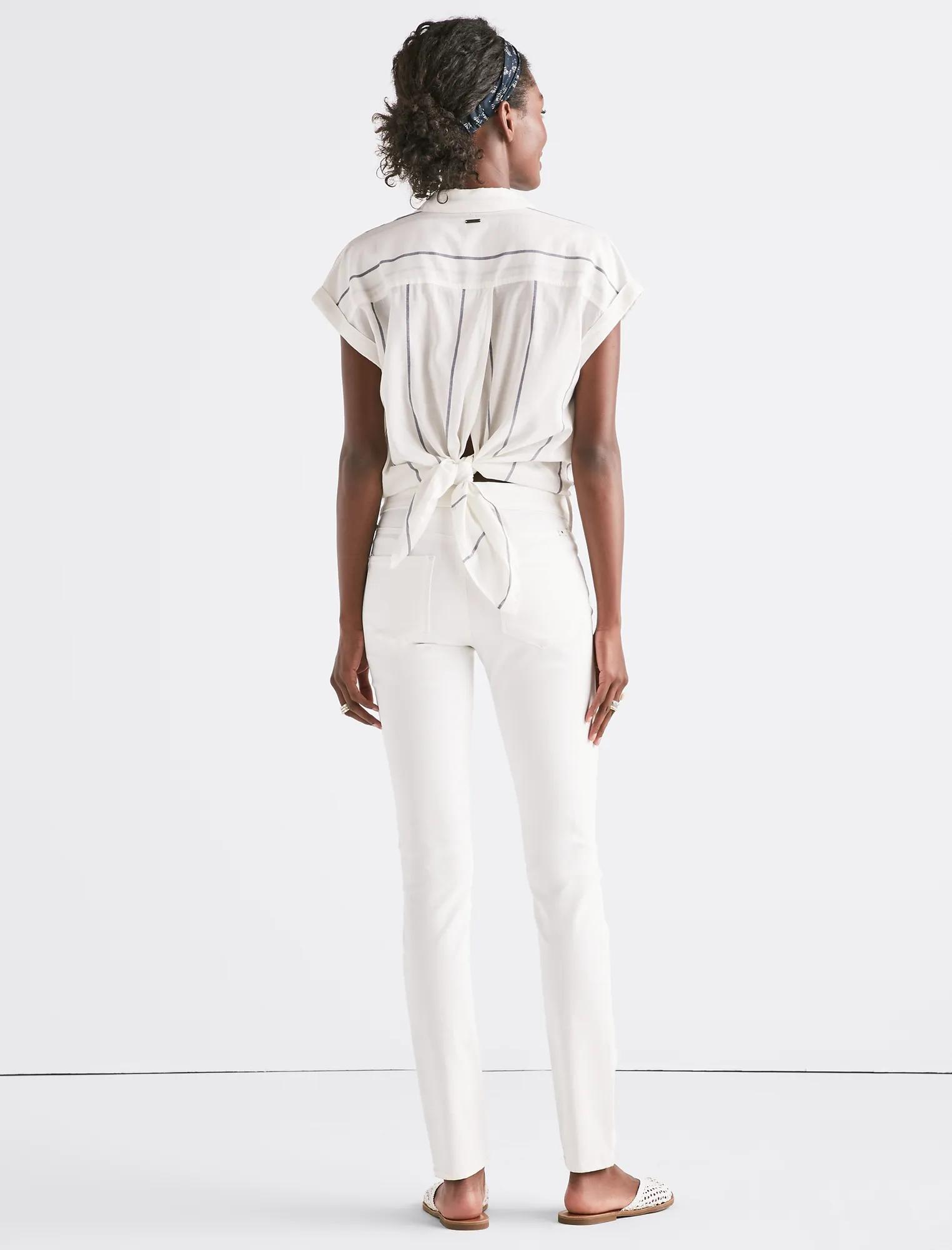 HAYDEN HIGH RISE SCULPTING JEAN IN CREMA, image 3