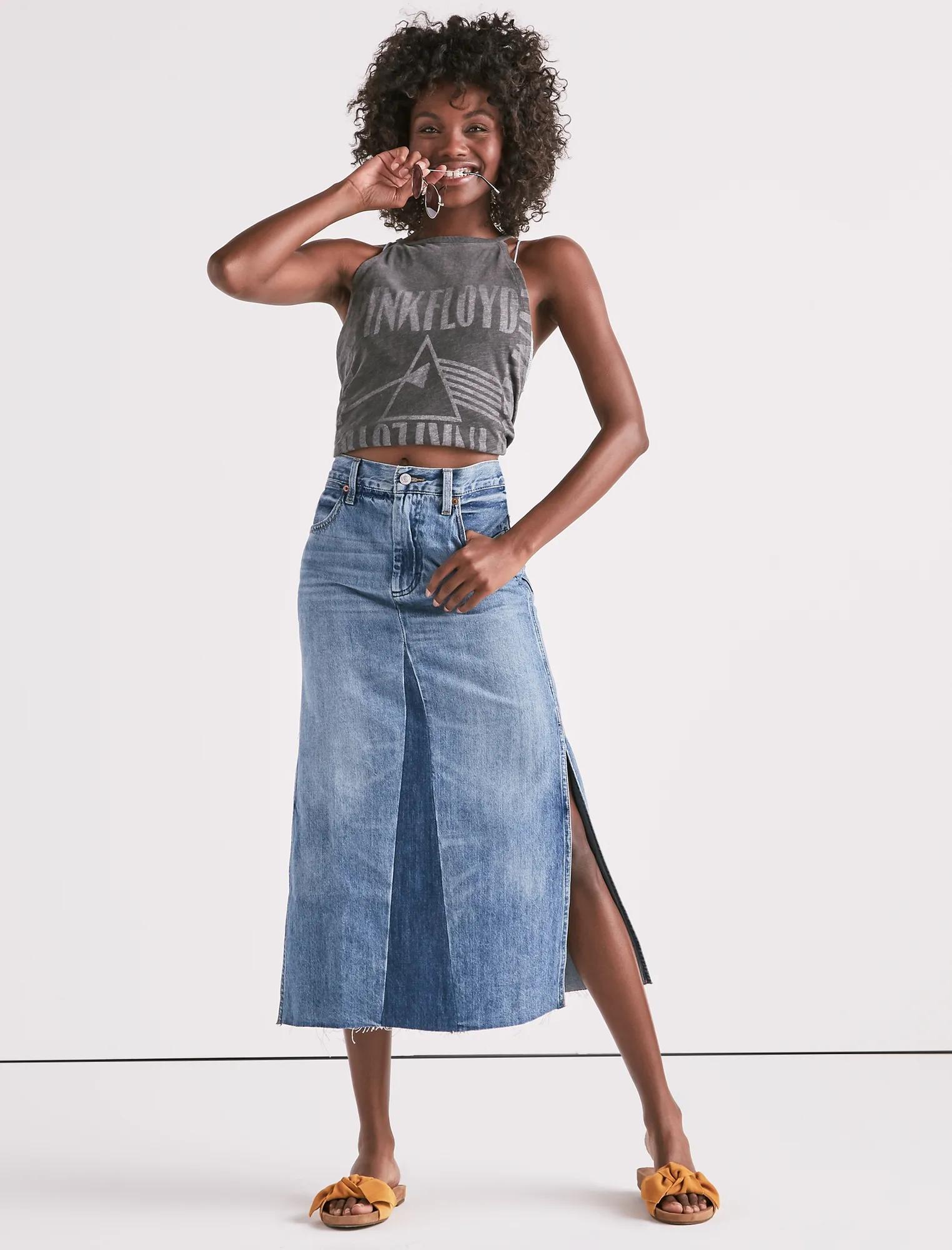 CUSTOMIZED DENIM SKIRT IN FAIRFIELD, image 2