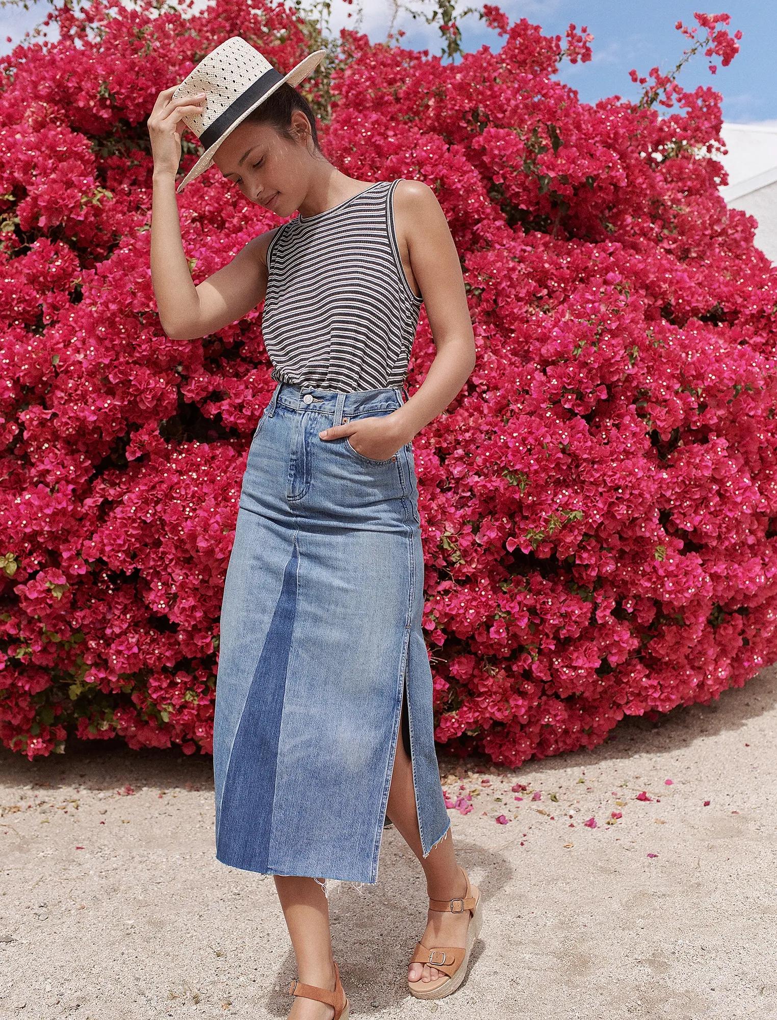 CUSTOMIZED DENIM SKIRT IN FAIRFIELD, image 4