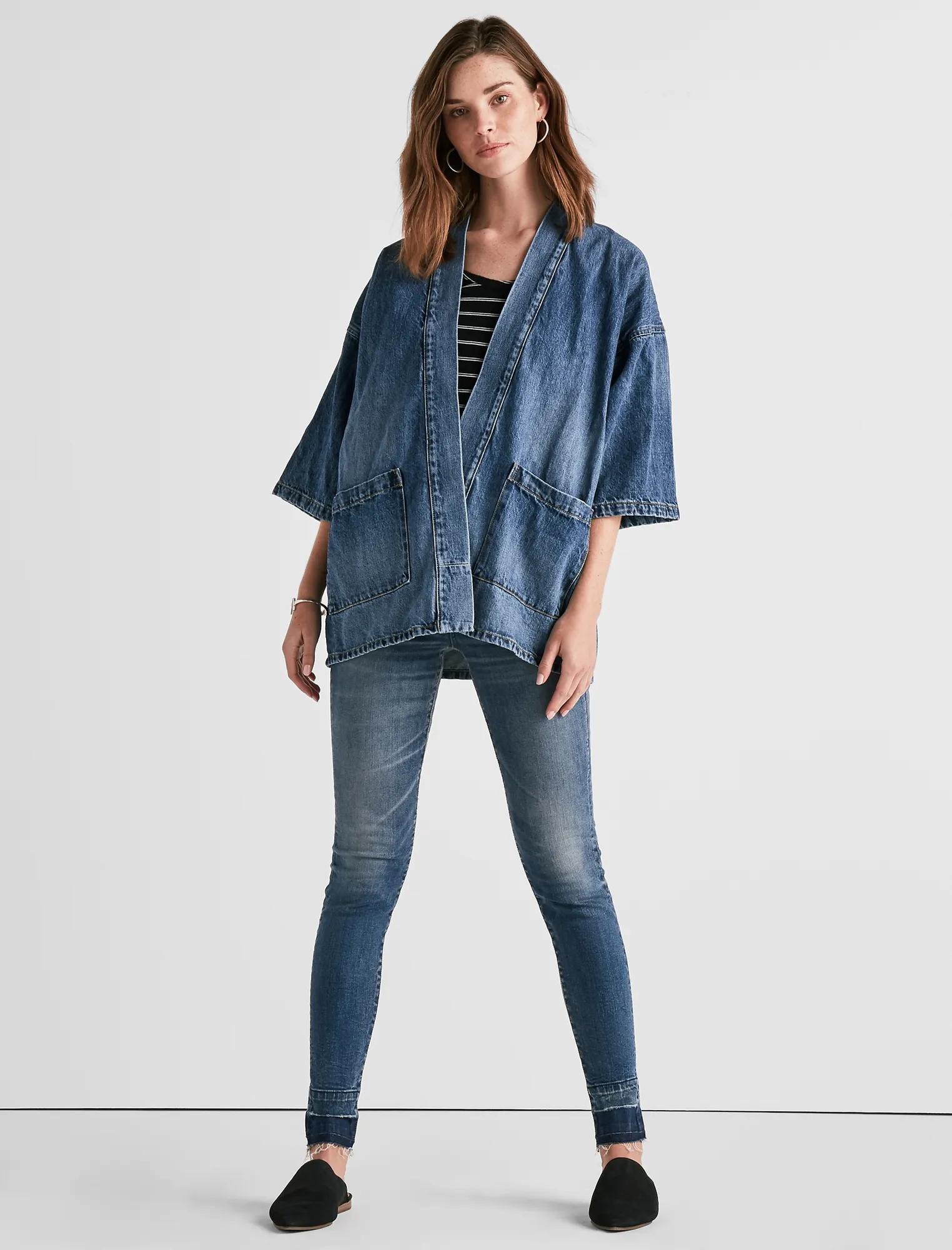 DENIM KIMONO, image 2