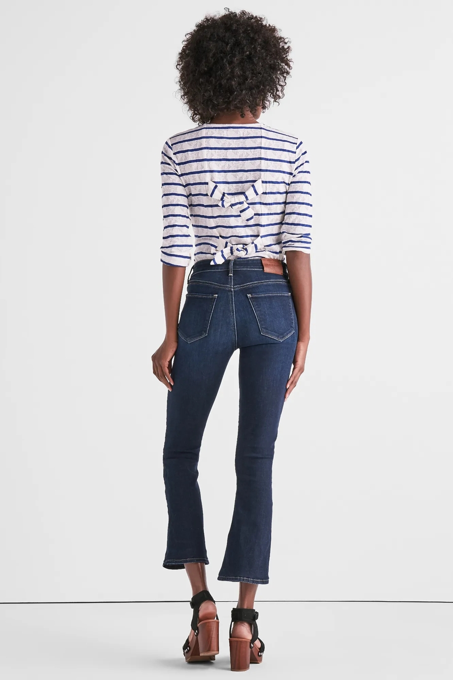 BRIDGETTE CROPPED BOOT JEAN IN TWILIGHT BLUE, image 3