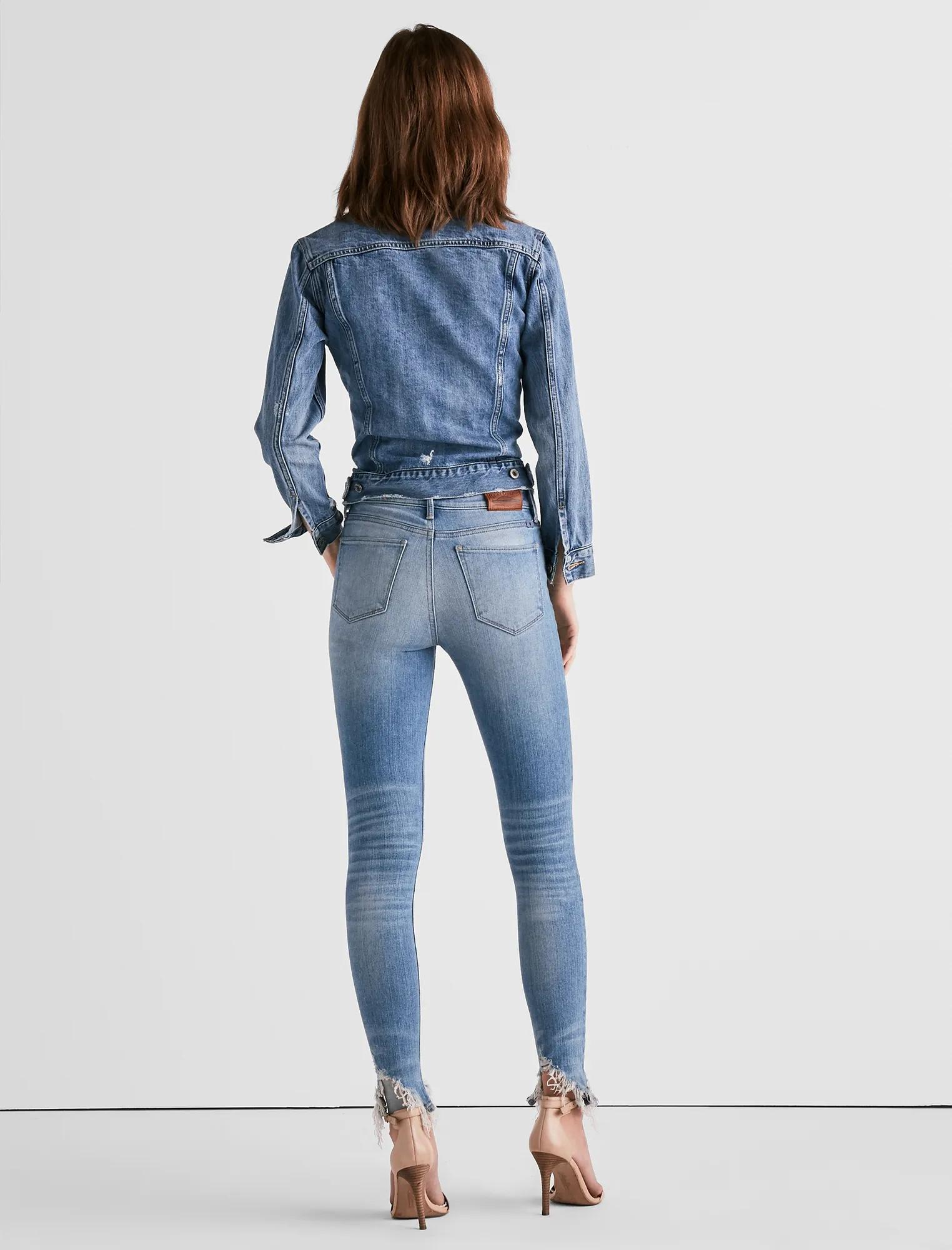 AVA MID RISE SKINNY JEAN IN CASA ADOBES, image 3