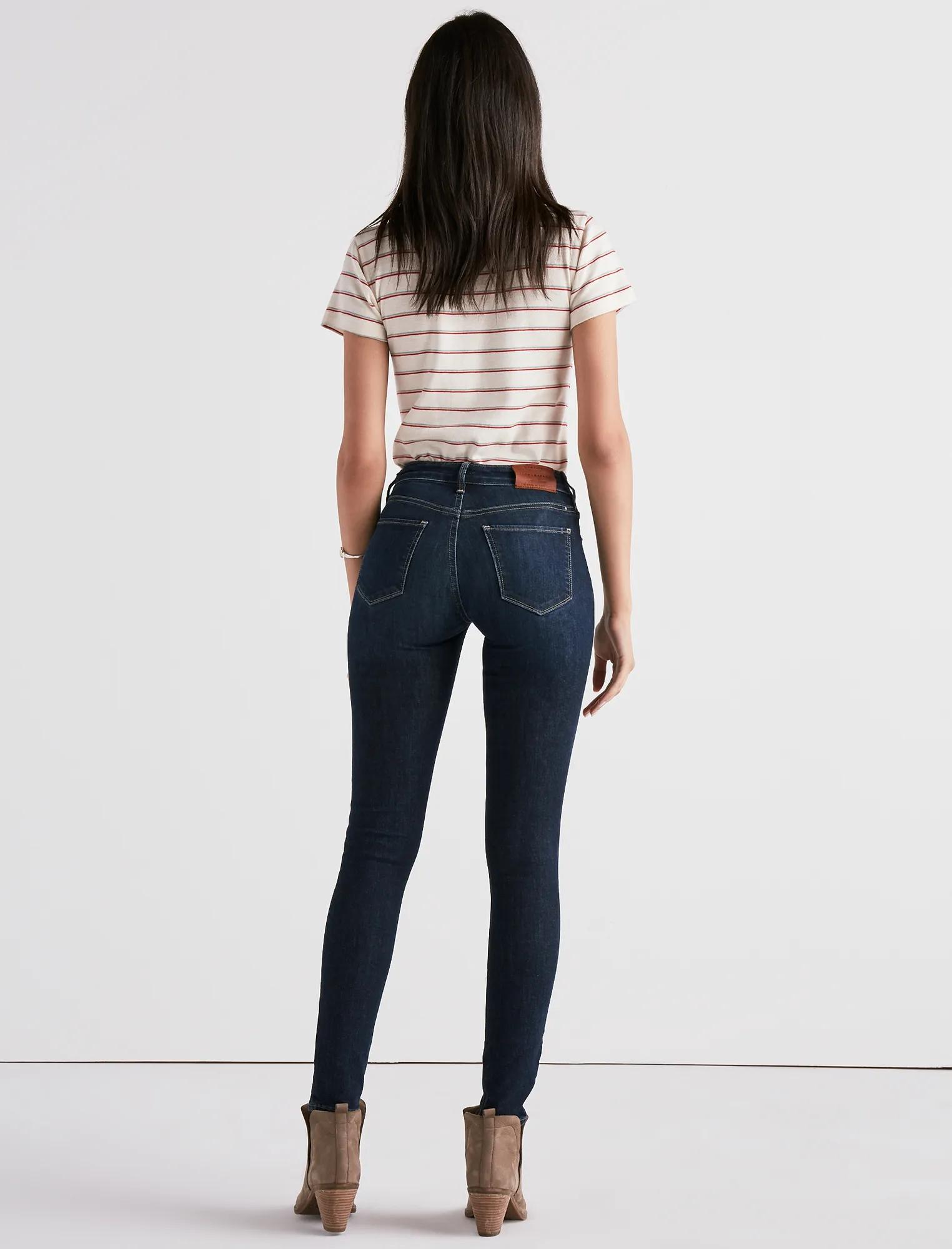 SASHA SUPER SKINNY JEAN IN INDIGO LANE, image 3