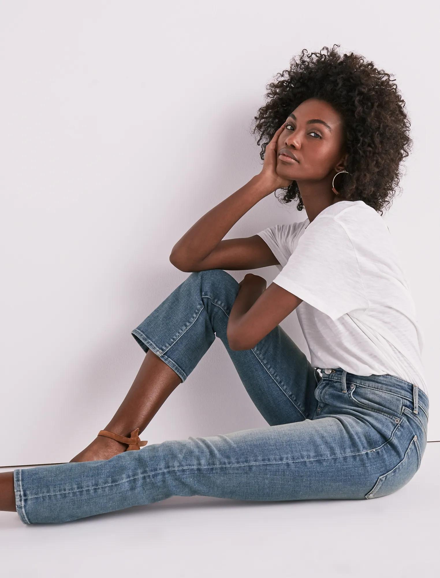 BRIDGETTE HIGH RISE CROP FLARE JEAN IN RIO RANCHO, image 1