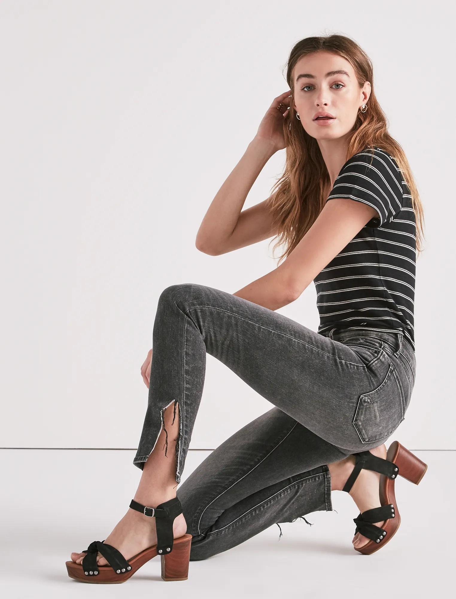 AVA MID RISE SKINNY JEAN IN MORA, image 1