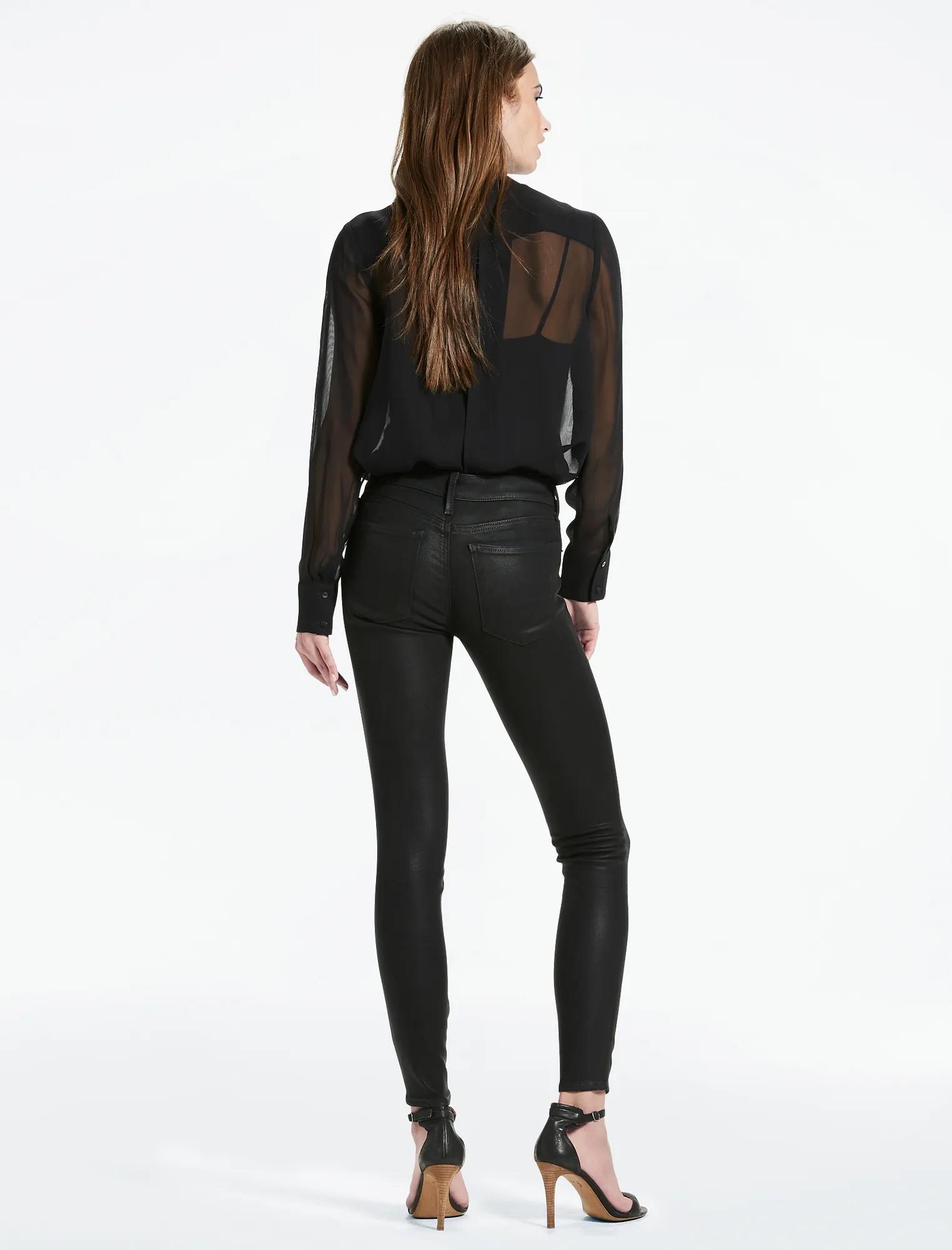 AVA MID RISE COATED LEGGING JEAN, image 3