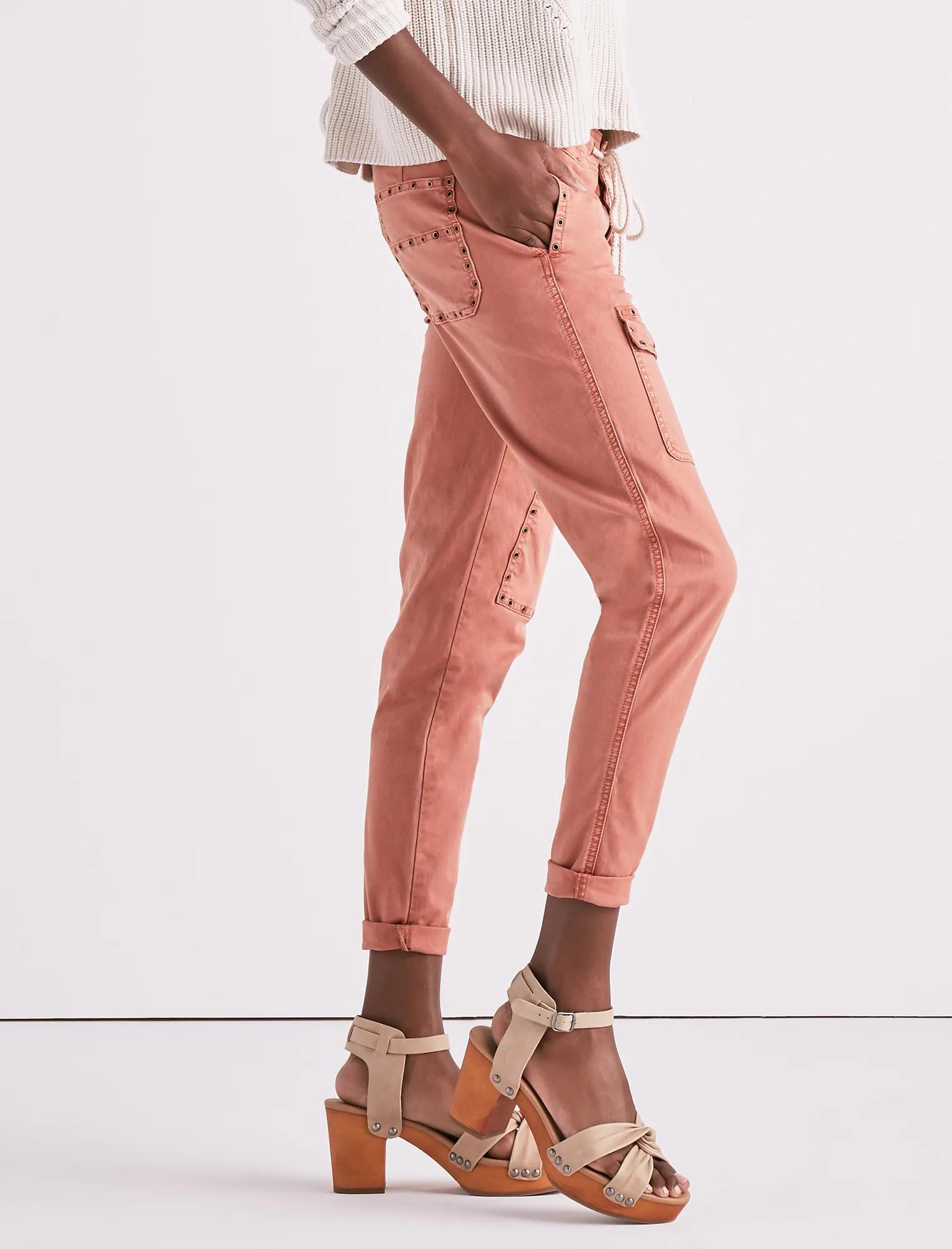 CARGO PANT WITH EYELETS, image 1