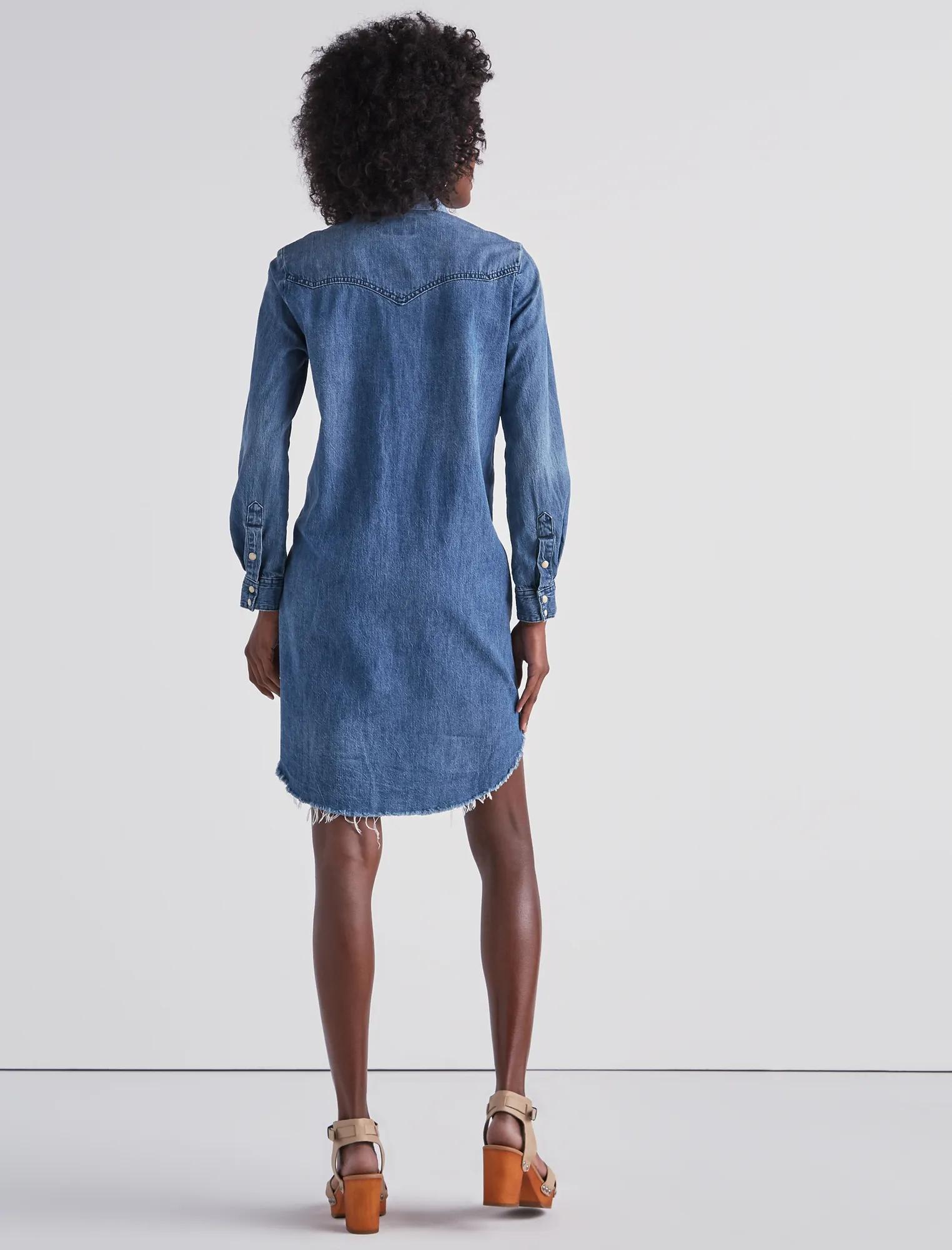 WESTERN SHIRT DRESS IN BALLARD, image 3