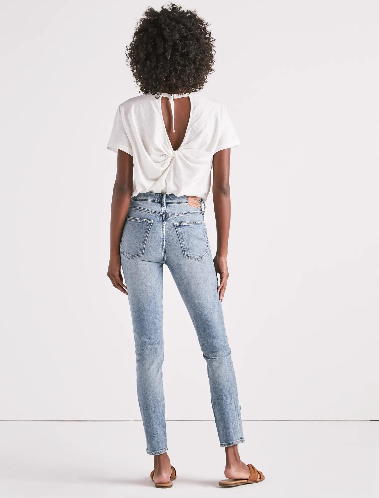 BRIDGETTE HIGH RISE SKINNY JEAN, image 3