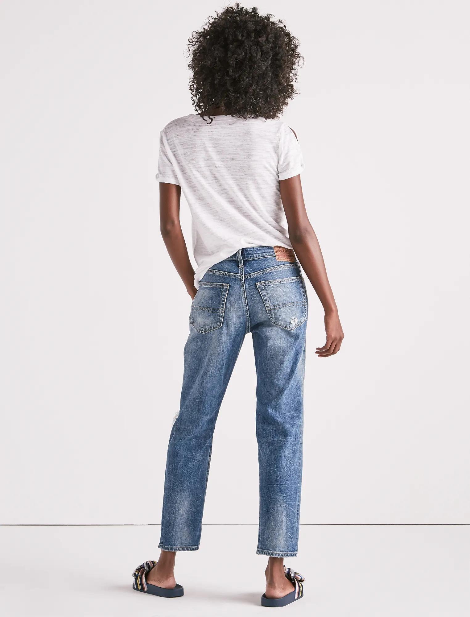 GIRL NEXT DOOR BOYFRIEND JEAN WITH HEART PATCH, image 3