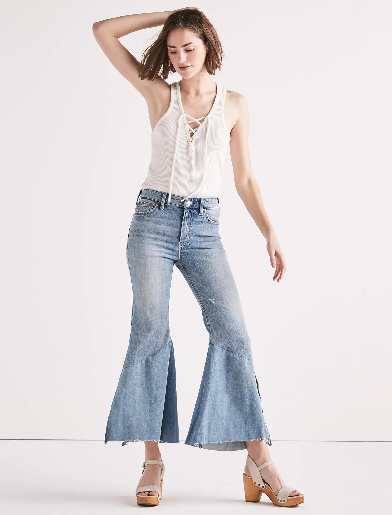 BRIDGETTE CUSTOMIZED FLARE JEAN, image 2