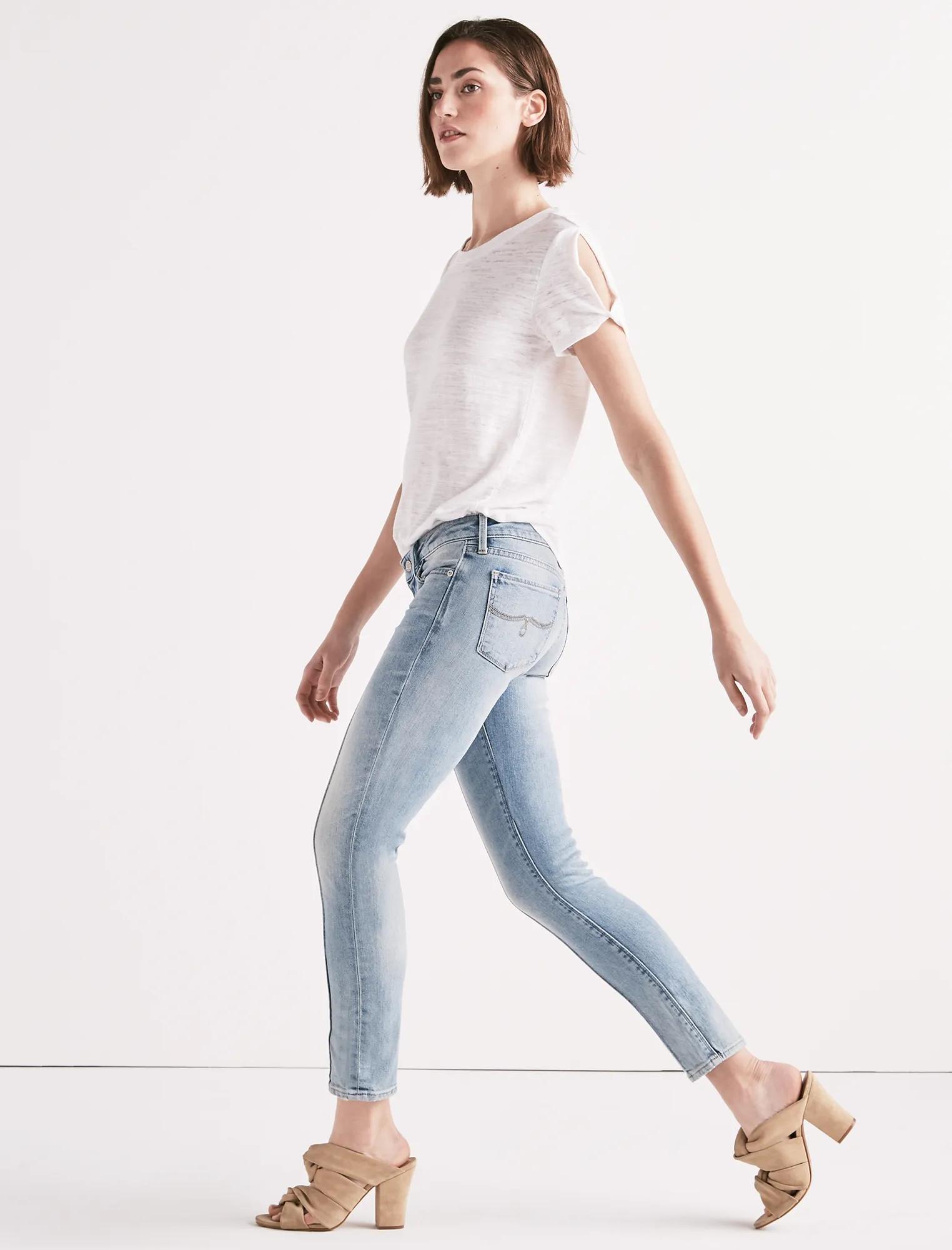 Lolita Skinny Jean With Pintuck, image 2