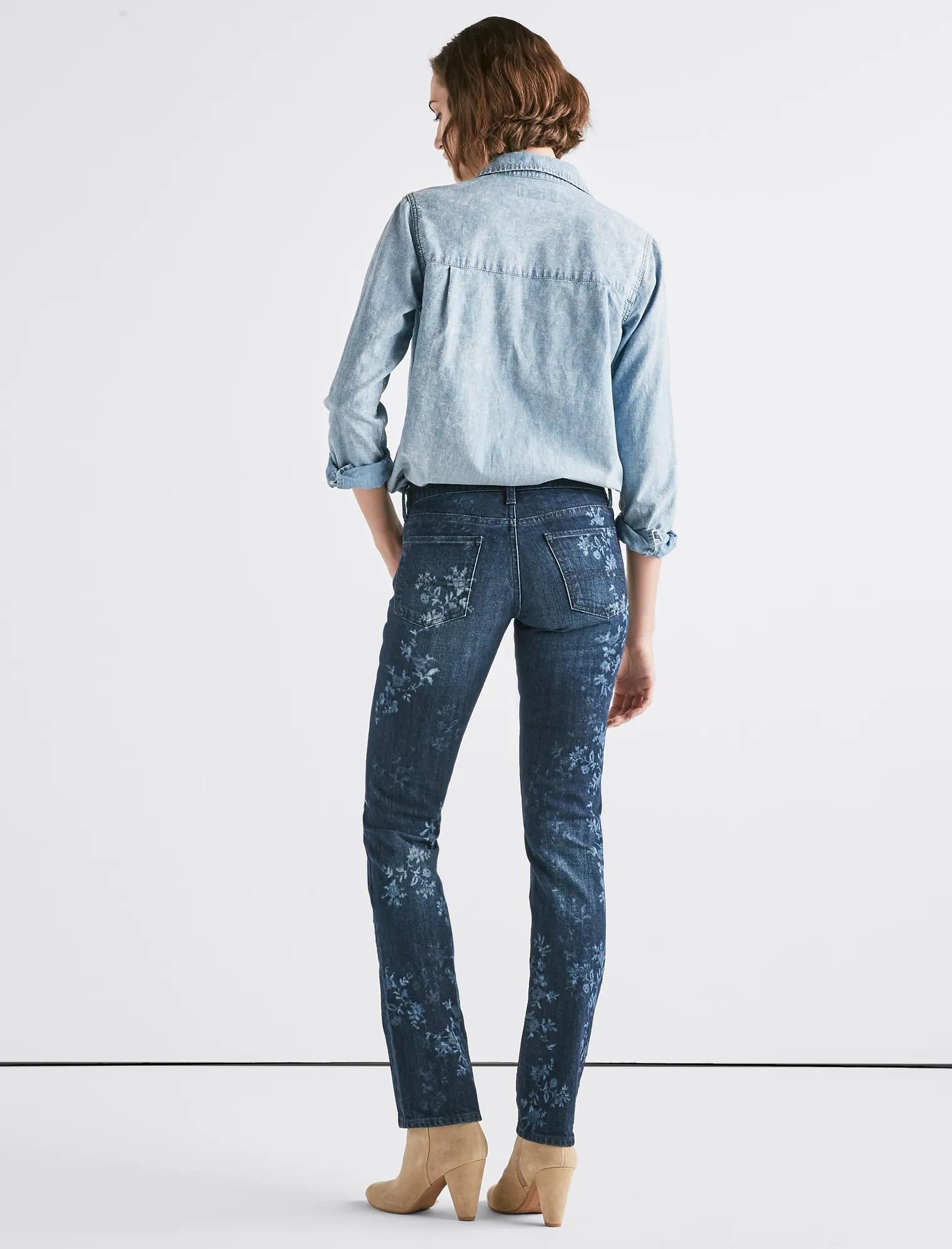 Sweet Mid Rise Straight Jean, image 3