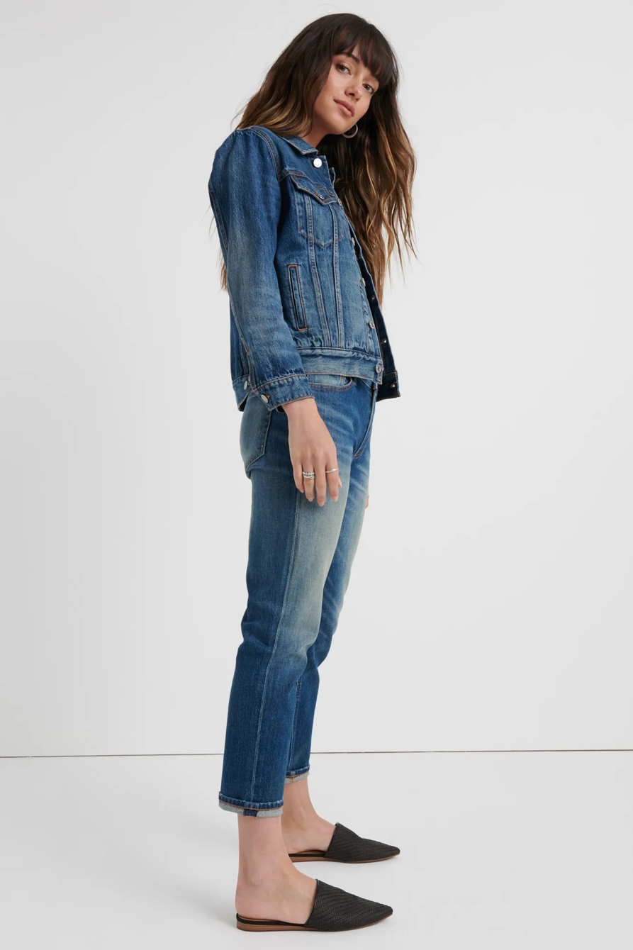 MID RISE SIENNA SLIM BOYFRIEND JEAN, image 2