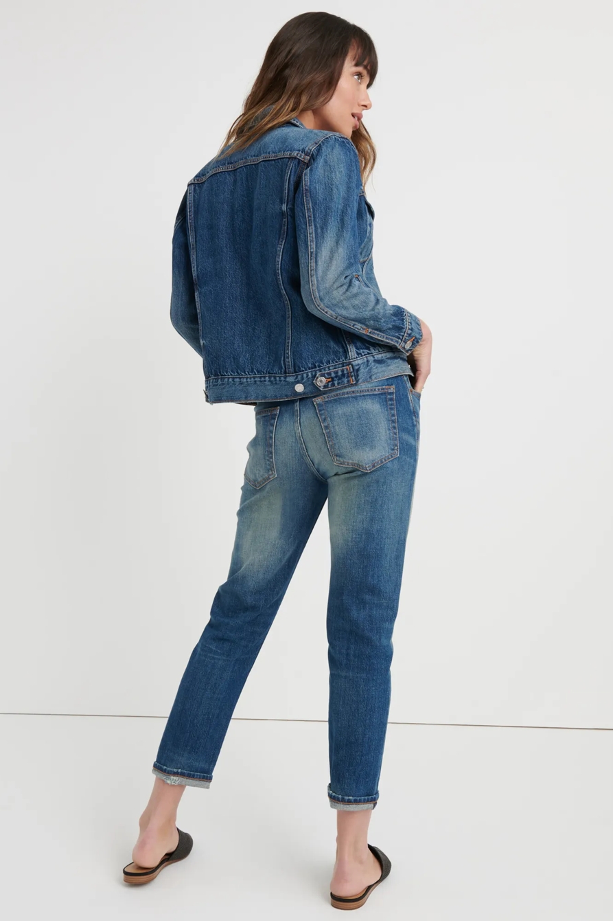 MID RISE SIENNA SLIM BOYFRIEND JEAN, image 3