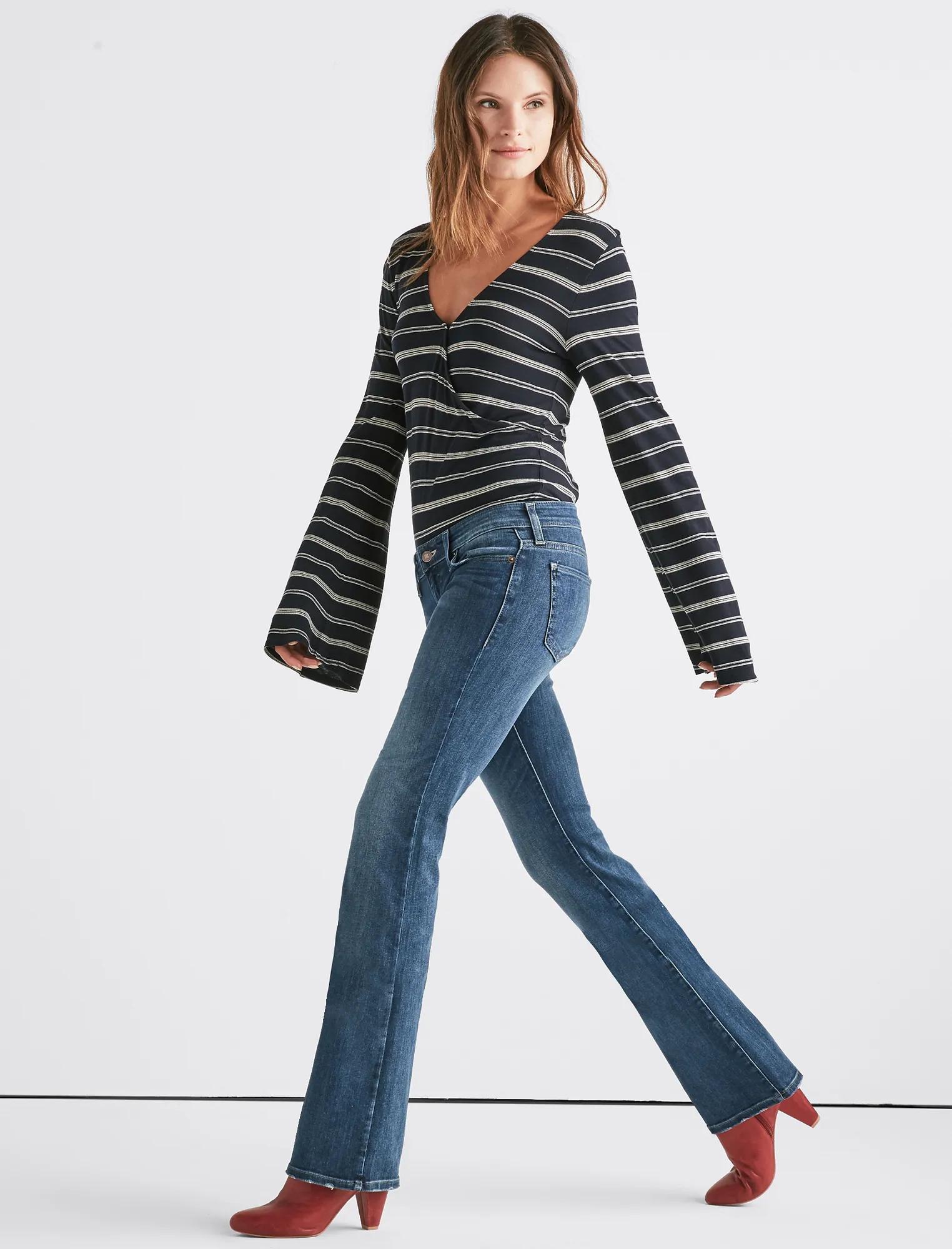 Lil Maggie Low Rise Flare Jean, image 2