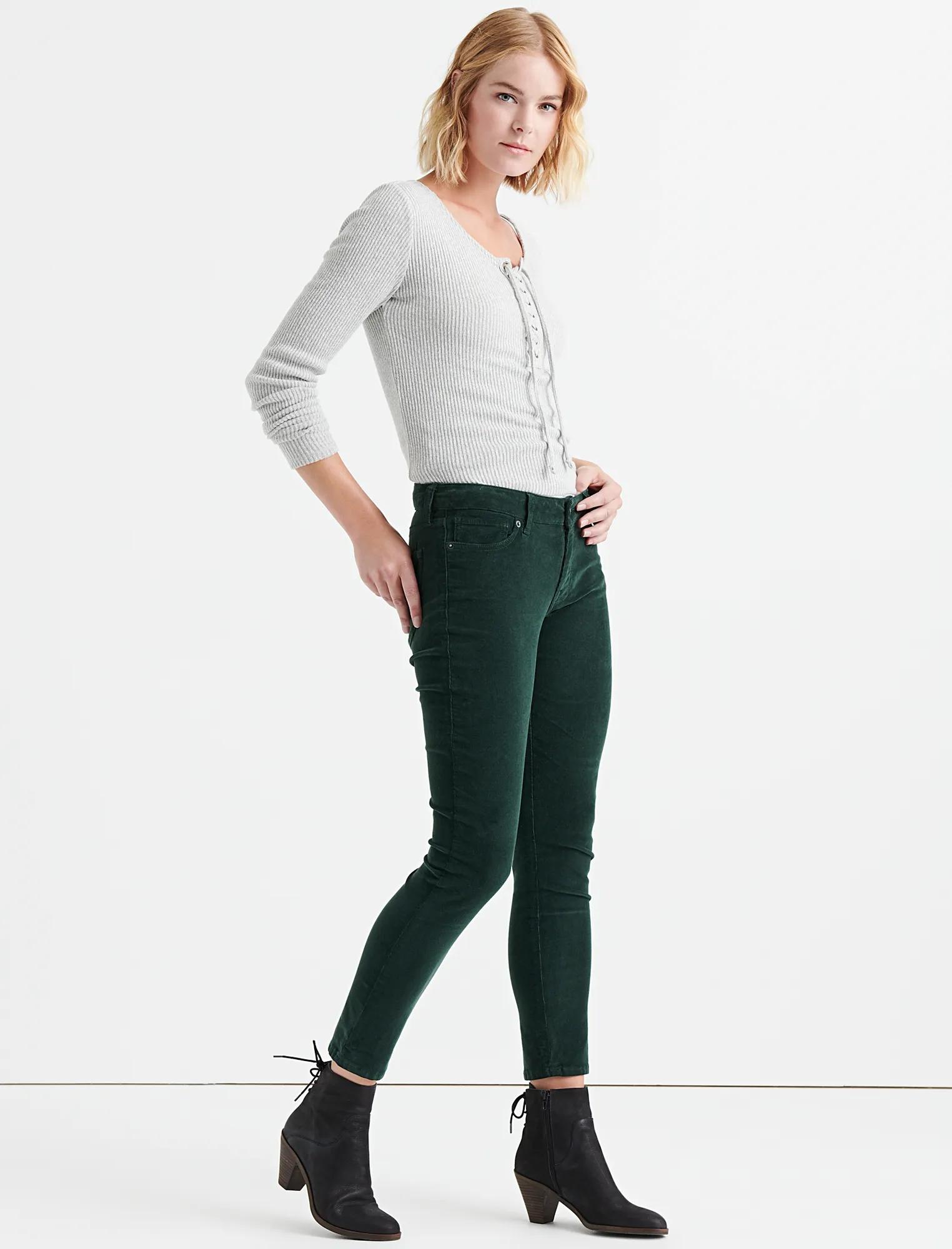 LOLITA MID RISE SKINNY CORDUROY PANT, image 2