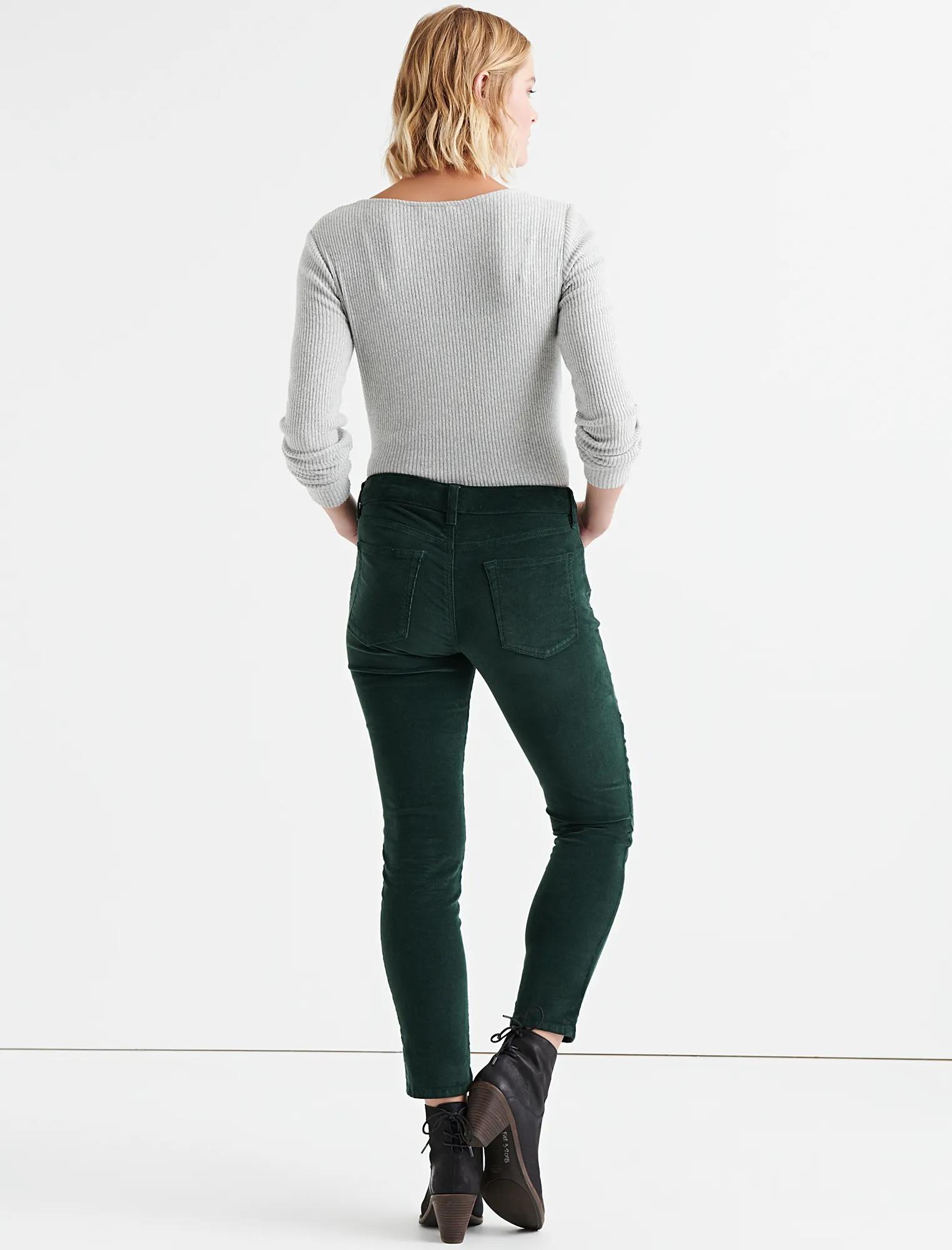 LOLITA MID RISE SKINNY CORDUROY PANT, image 3