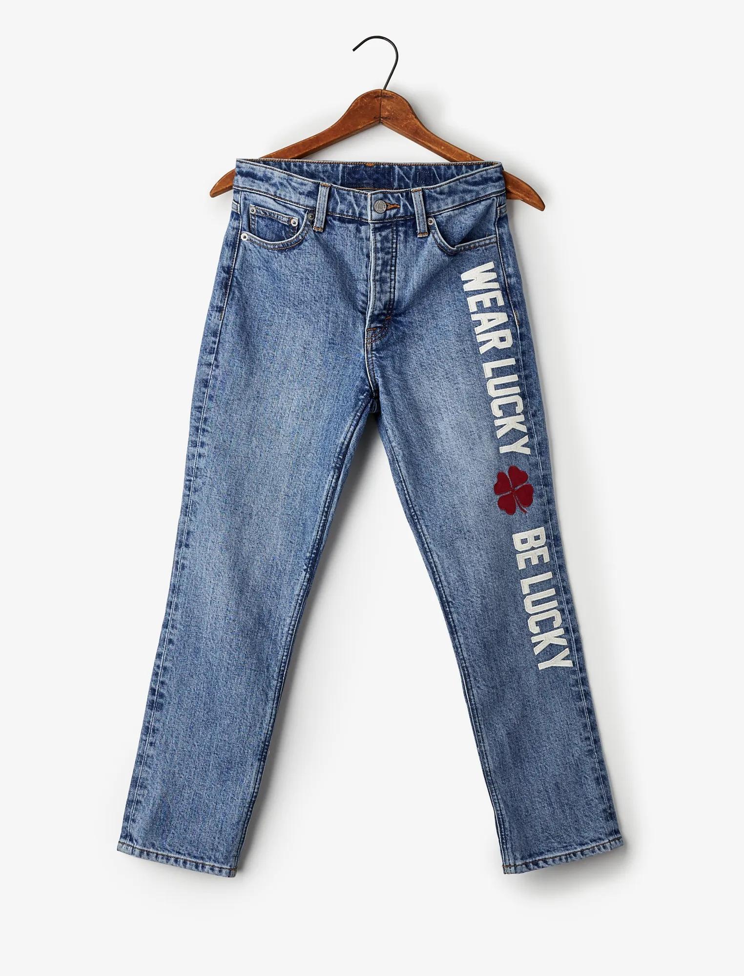 Totally Lucky Bridgette Straight Jean, image 1
