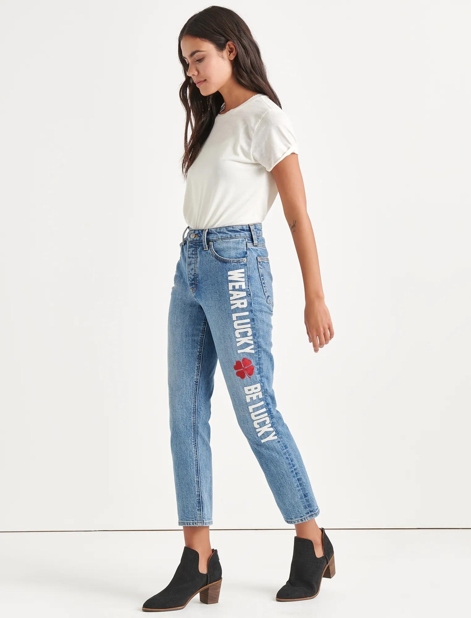 Totally Lucky Bridgette Straight Jean, image 2