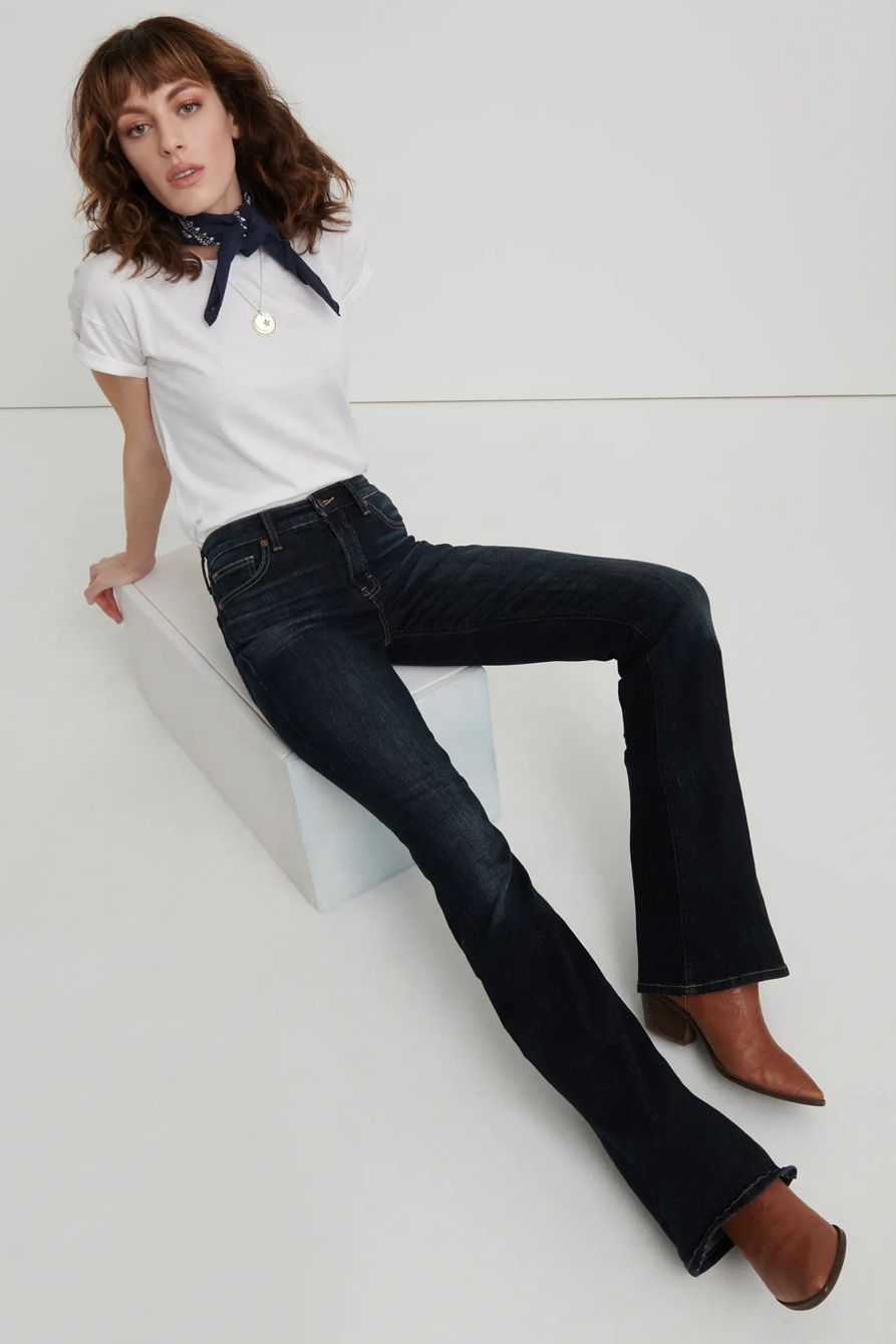 HIGH RISE BRIDGETTE FLARE JEAN, image 4