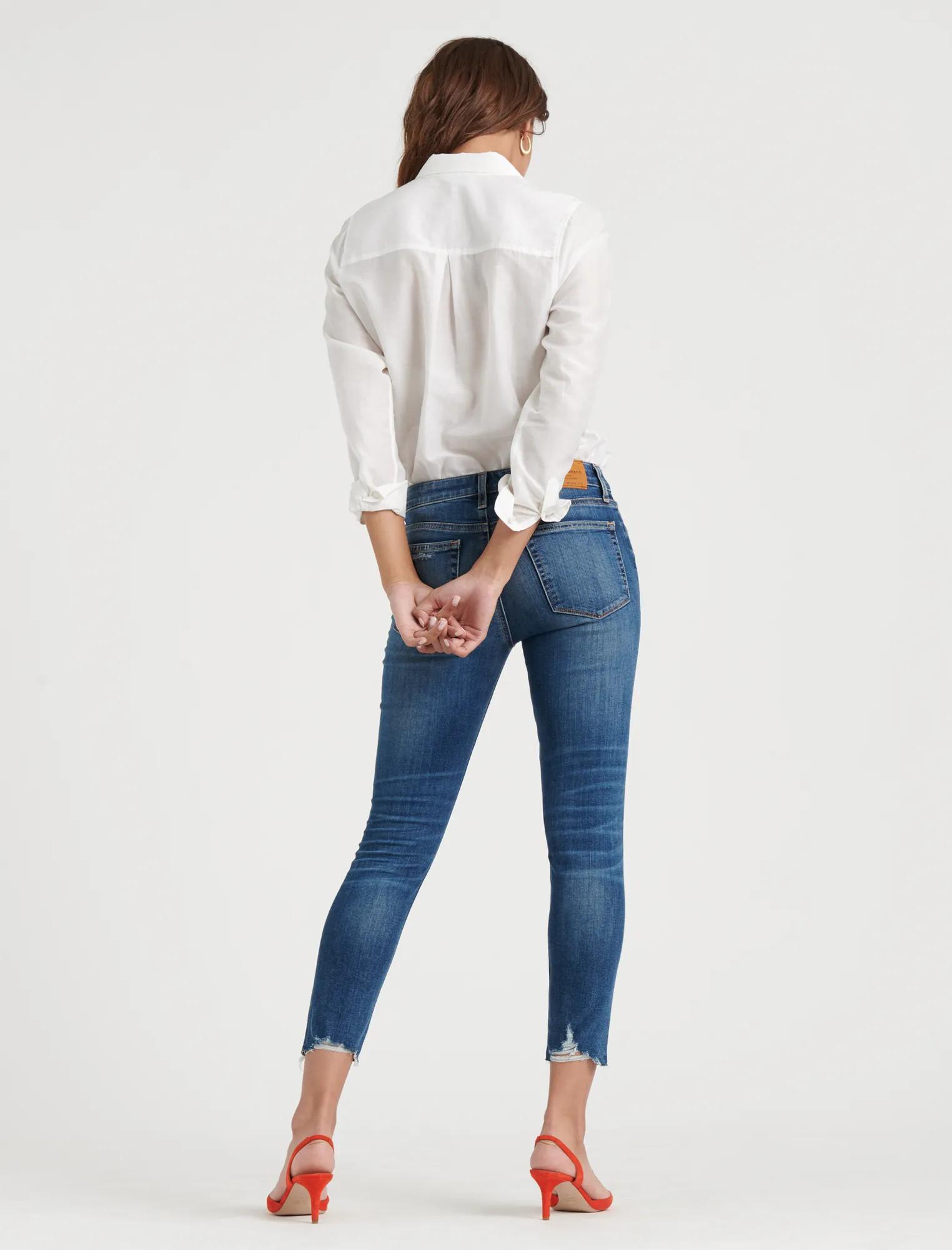 MID RISE AVA CROP JEAN, image 4