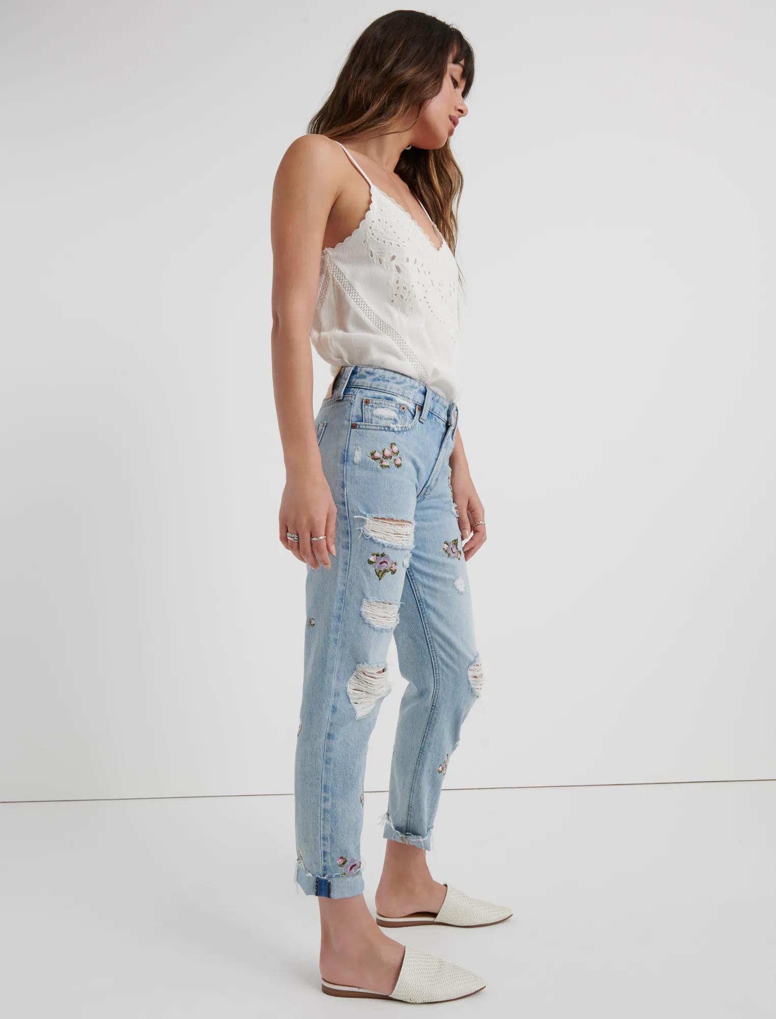 MID RISE SIENNA SLIM BOYFRIEND JEAN, image 2