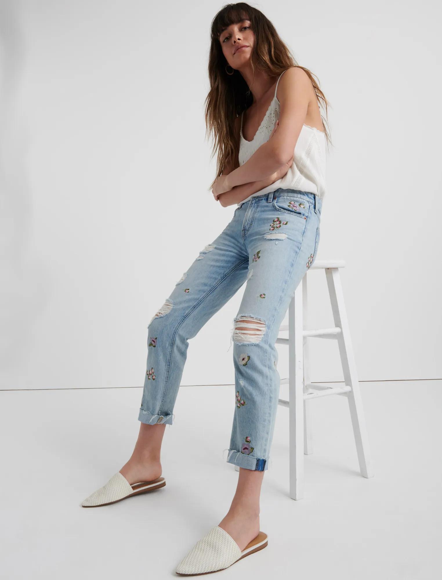 MID RISE SIENNA SLIM BOYFRIEND JEAN, image 4