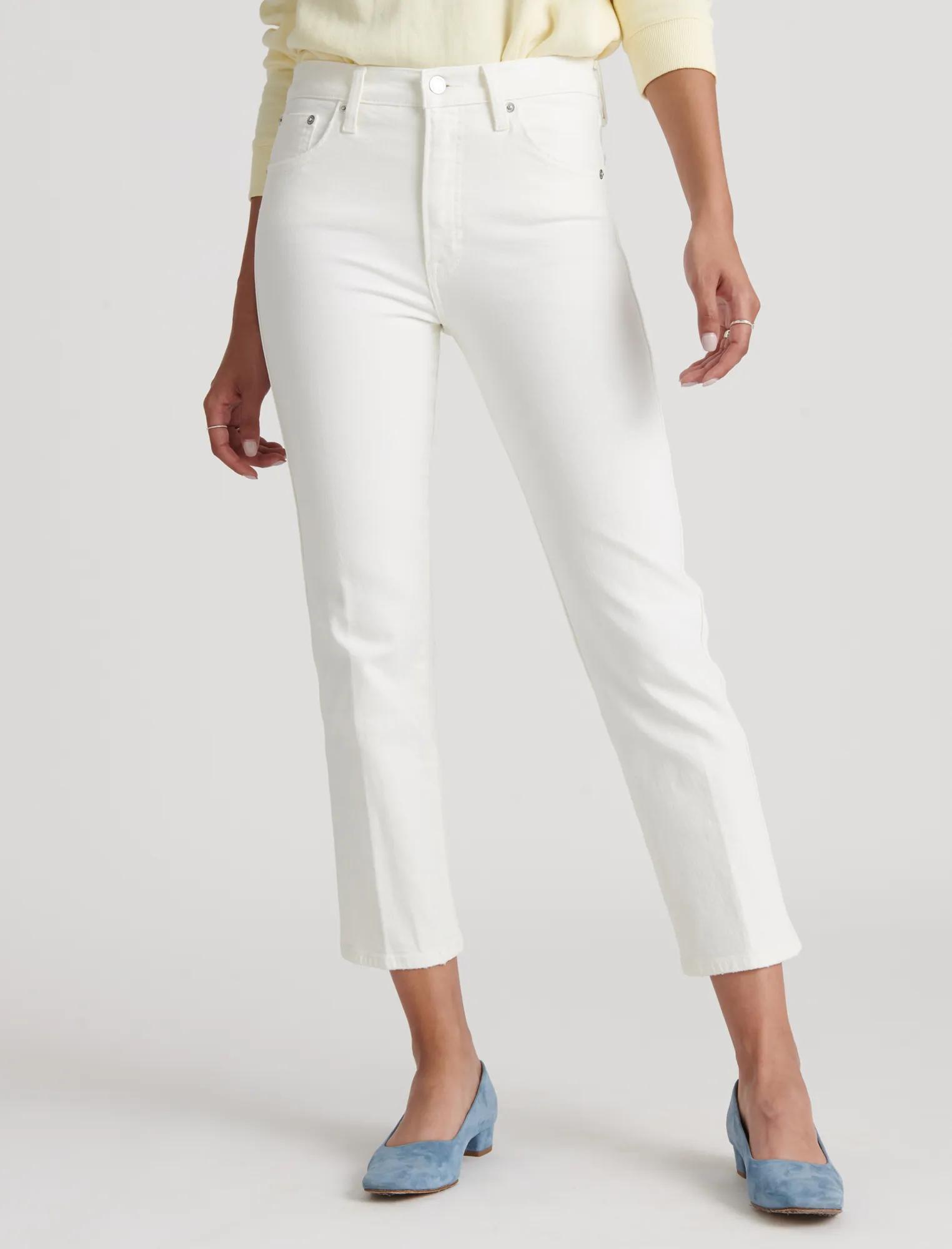 MID RISE AUTHENTIC STRAIGHT CROP JEAN, image 2