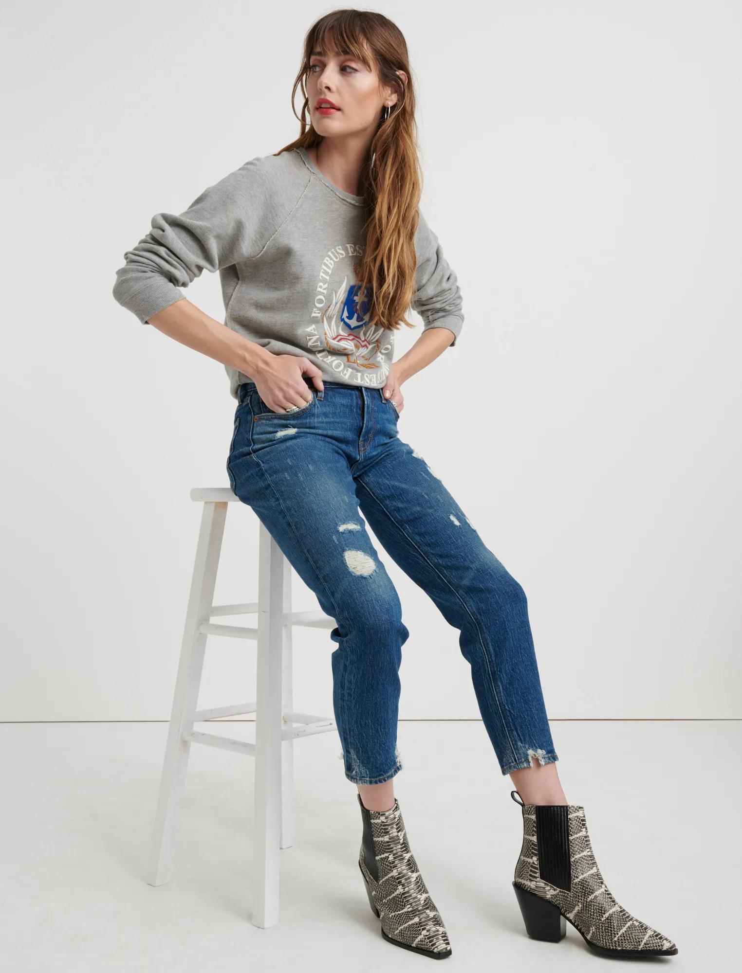 MID RISE SIENNA BOYFRIEND JEAN, image 4