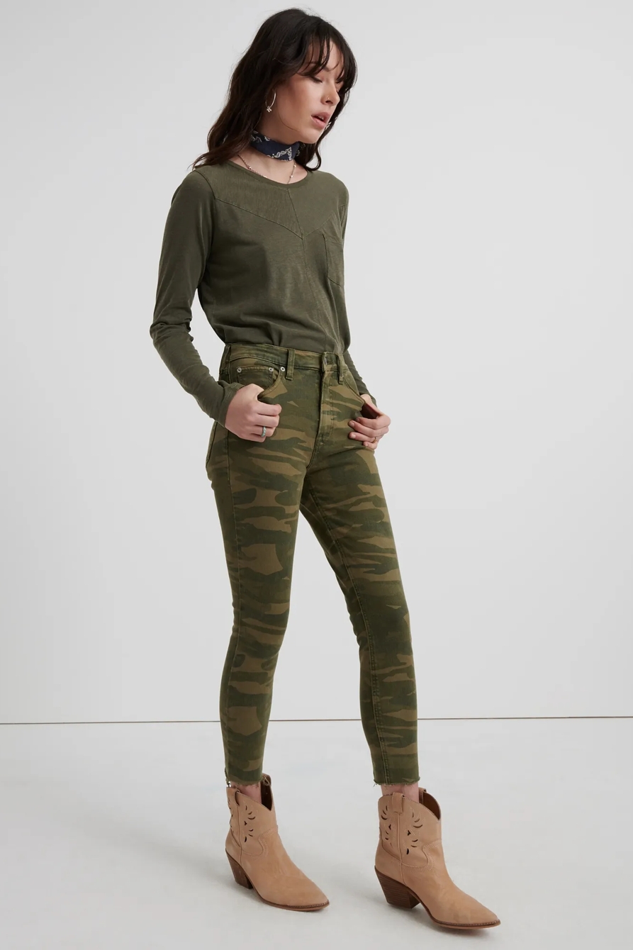 HIGH RISE BRIDGETTE CROP JEAN, image 2