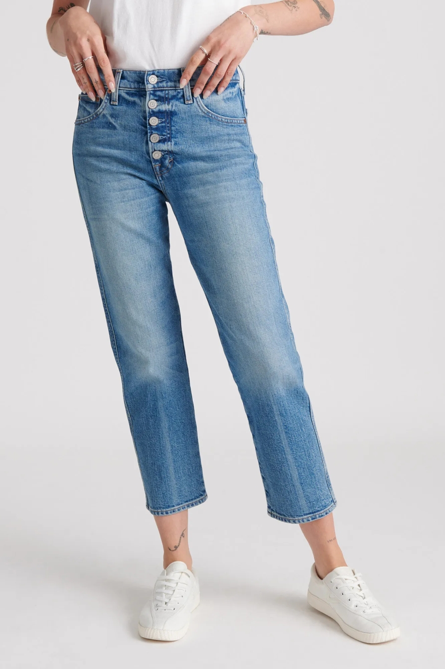 MID RISE AUTHENTIC STRAIGHT JEAN, image 2