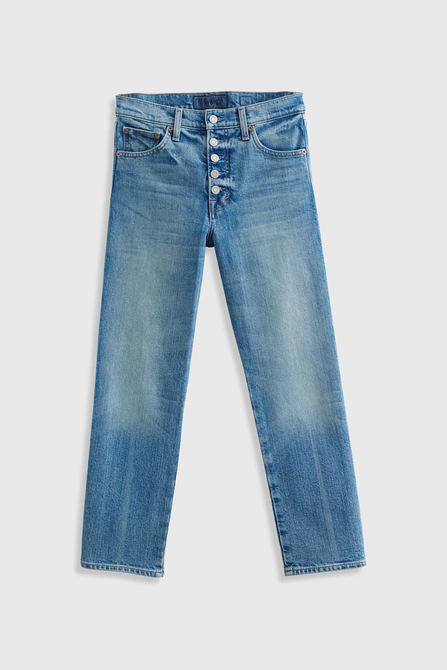 MID RISE AUTHENTIC STRAIGHT JEAN, image 6