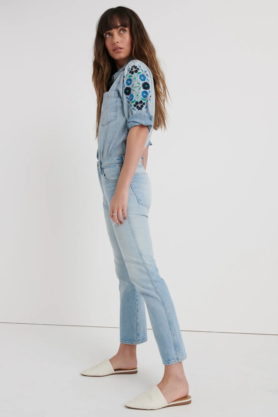 MID RISE AUTHENTIC STRAIGHT CROP JEAN, image 3