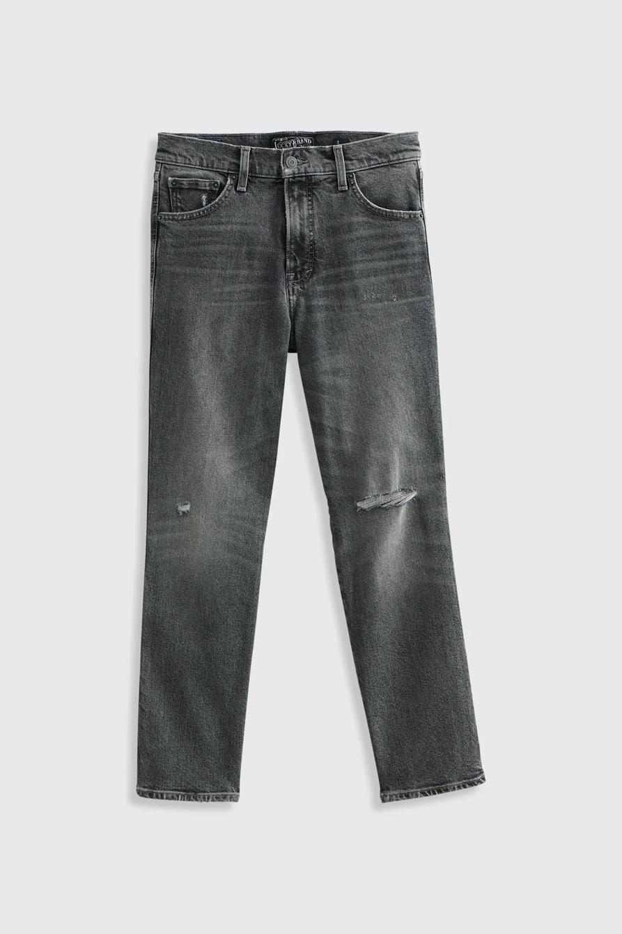 MID RISE AUTHENTIC STRAIGHT CROP JEAN, image 6