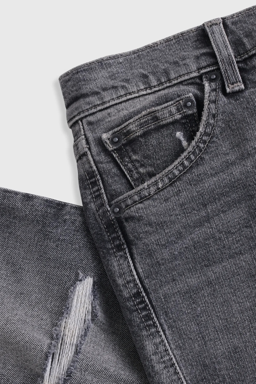 MID RISE AUTHENTIC STRAIGHT CROP JEAN, image 7