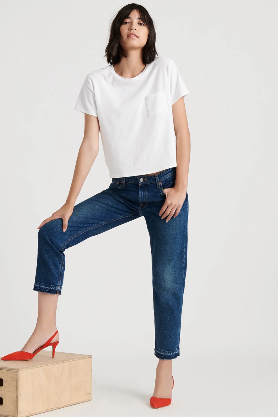 MID RISE SIENNA SLIM BOYFRIEND JEAN, image 5