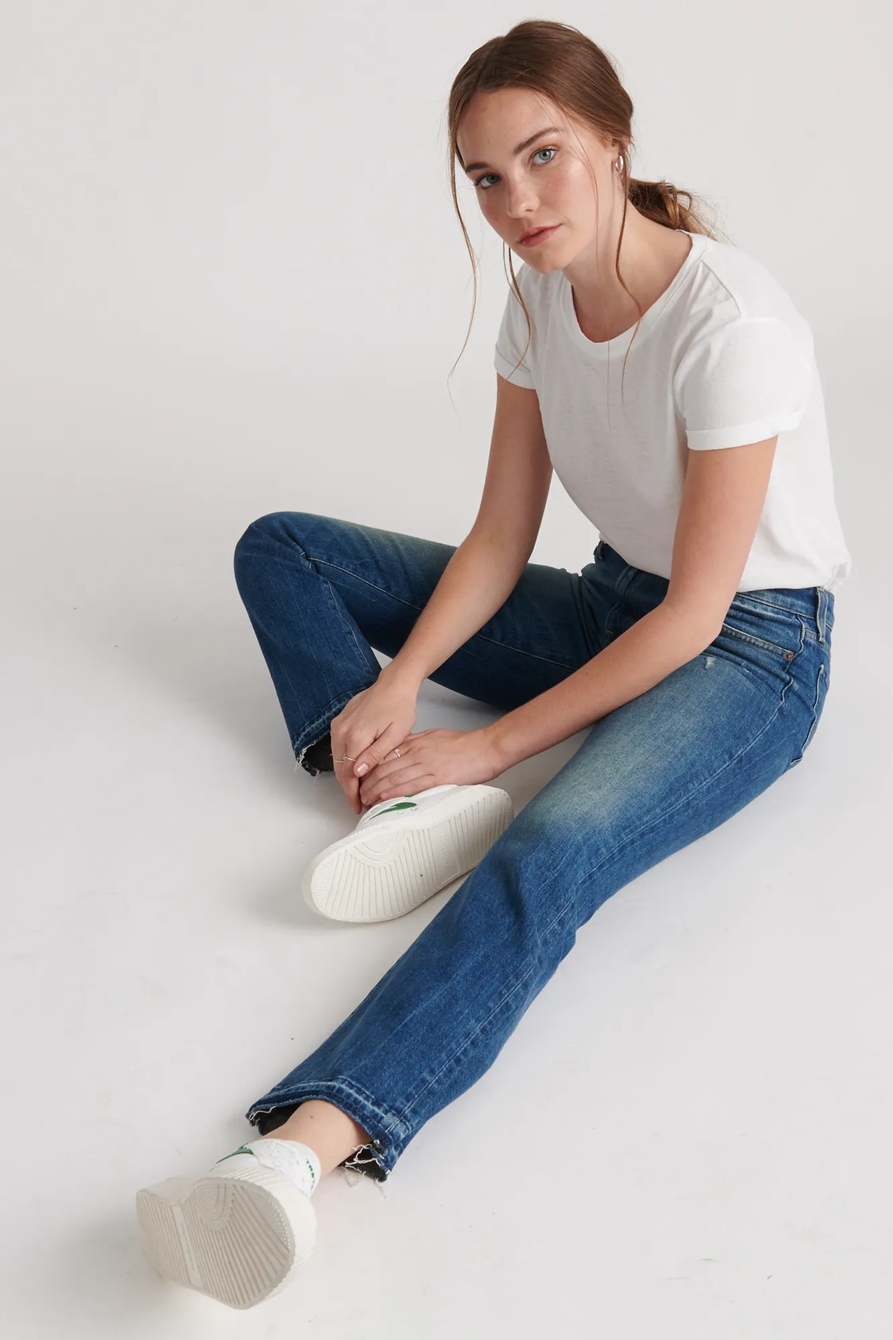 MID RISE SWEET STRAIGHT JEAN, image 6
